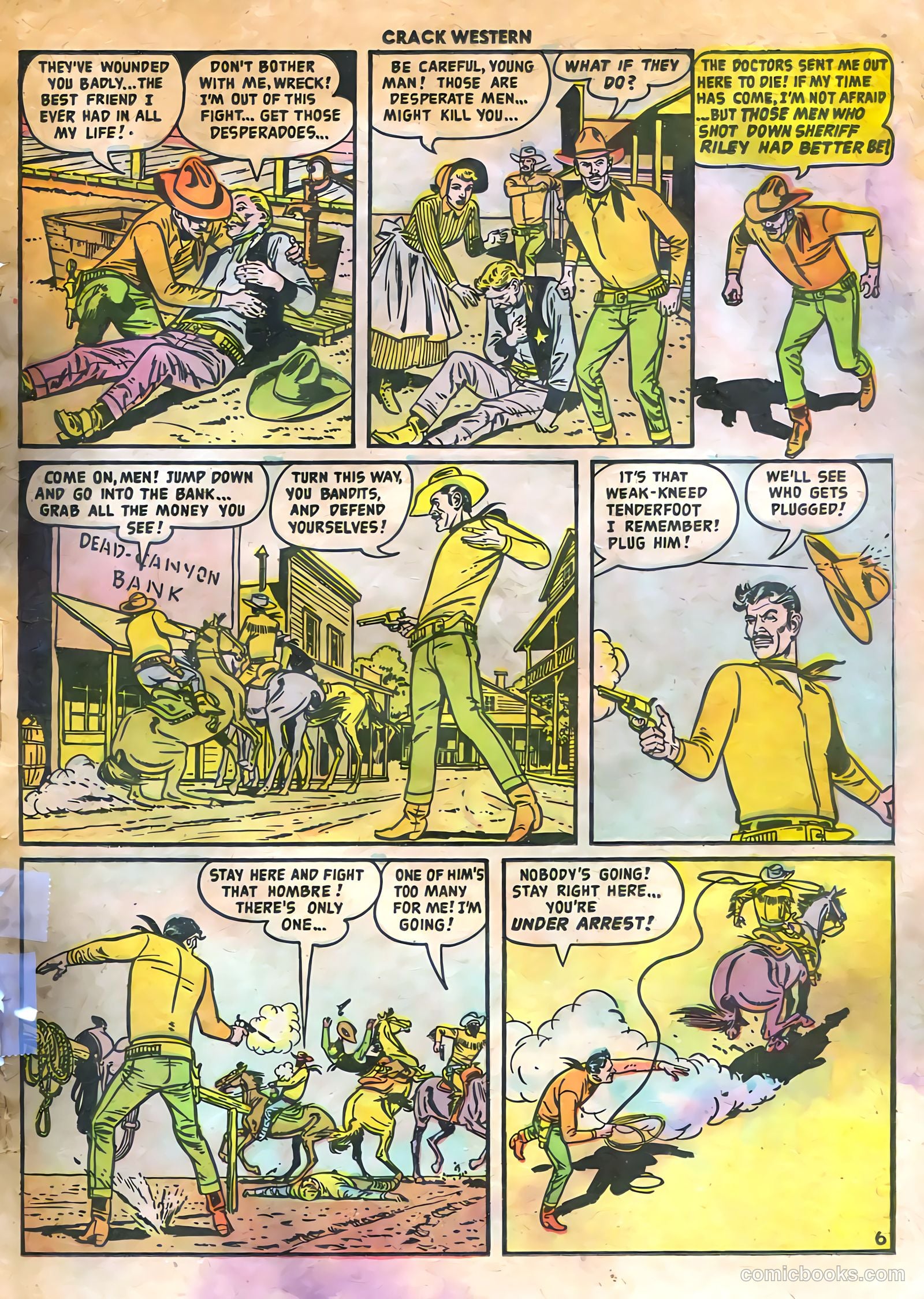 Crack Western #64 (1950) — page 21 of 36