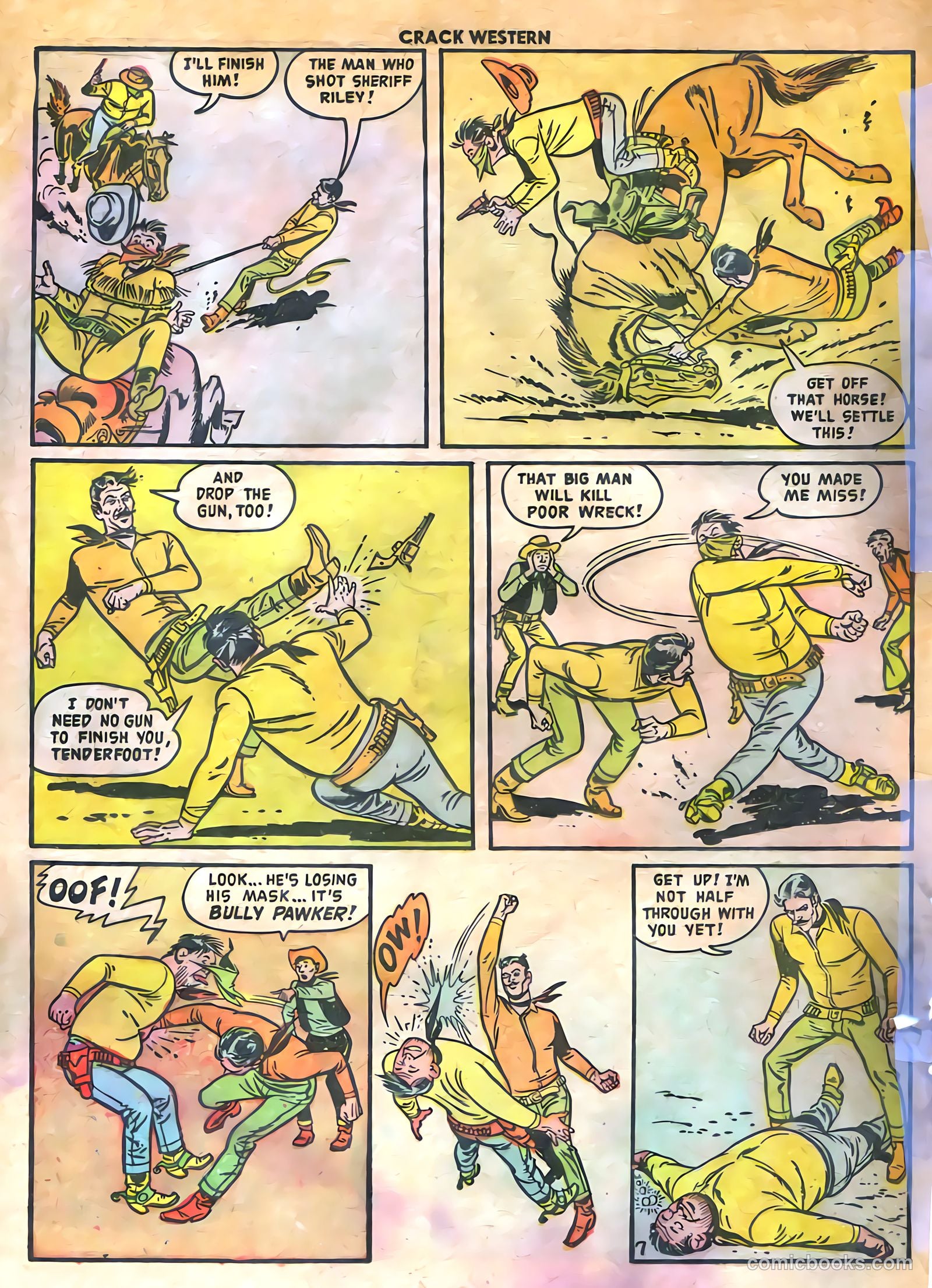 Crack Western #64 (1950) — page 22 of 36