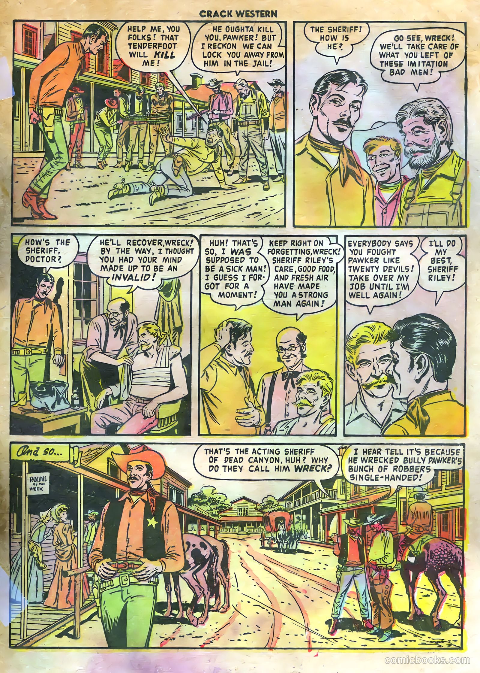 Crack Western #64 (1950) — page 25 of 36