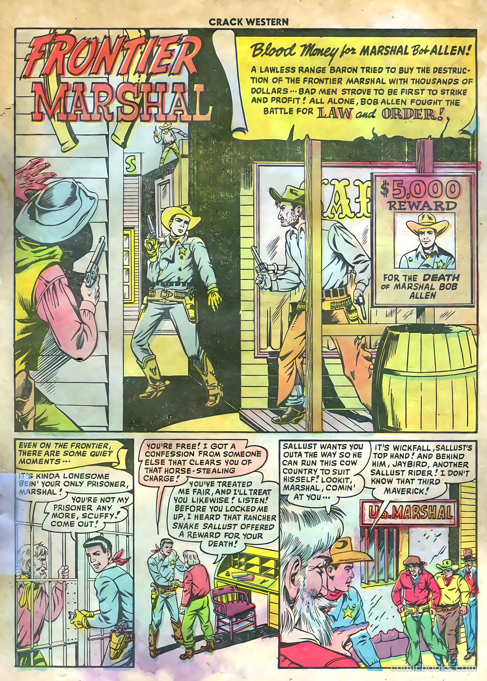 Crack Western #64 (1950) — page 27 of 36