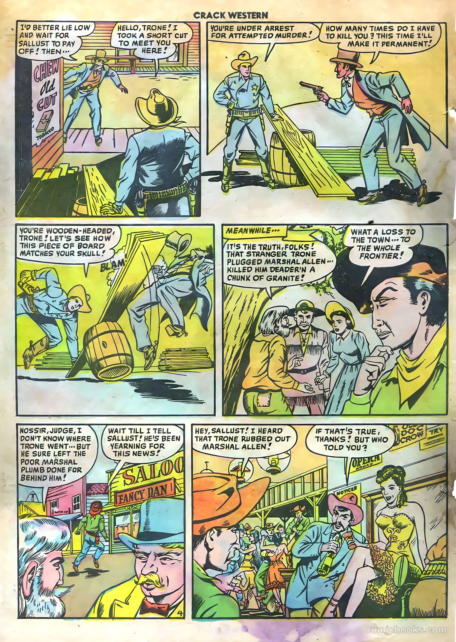 Crack Western #64 (1950) — page 30 of 36