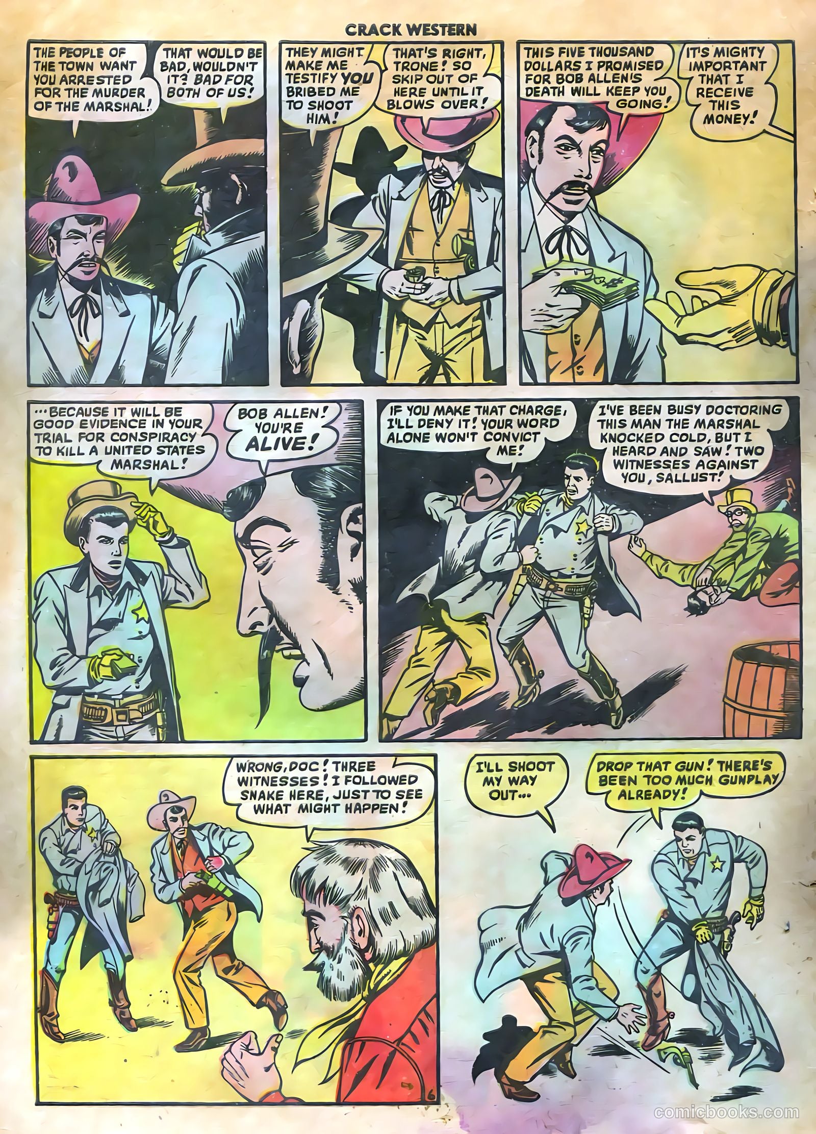 Crack Western #64 (1950) — page 32 of 36
