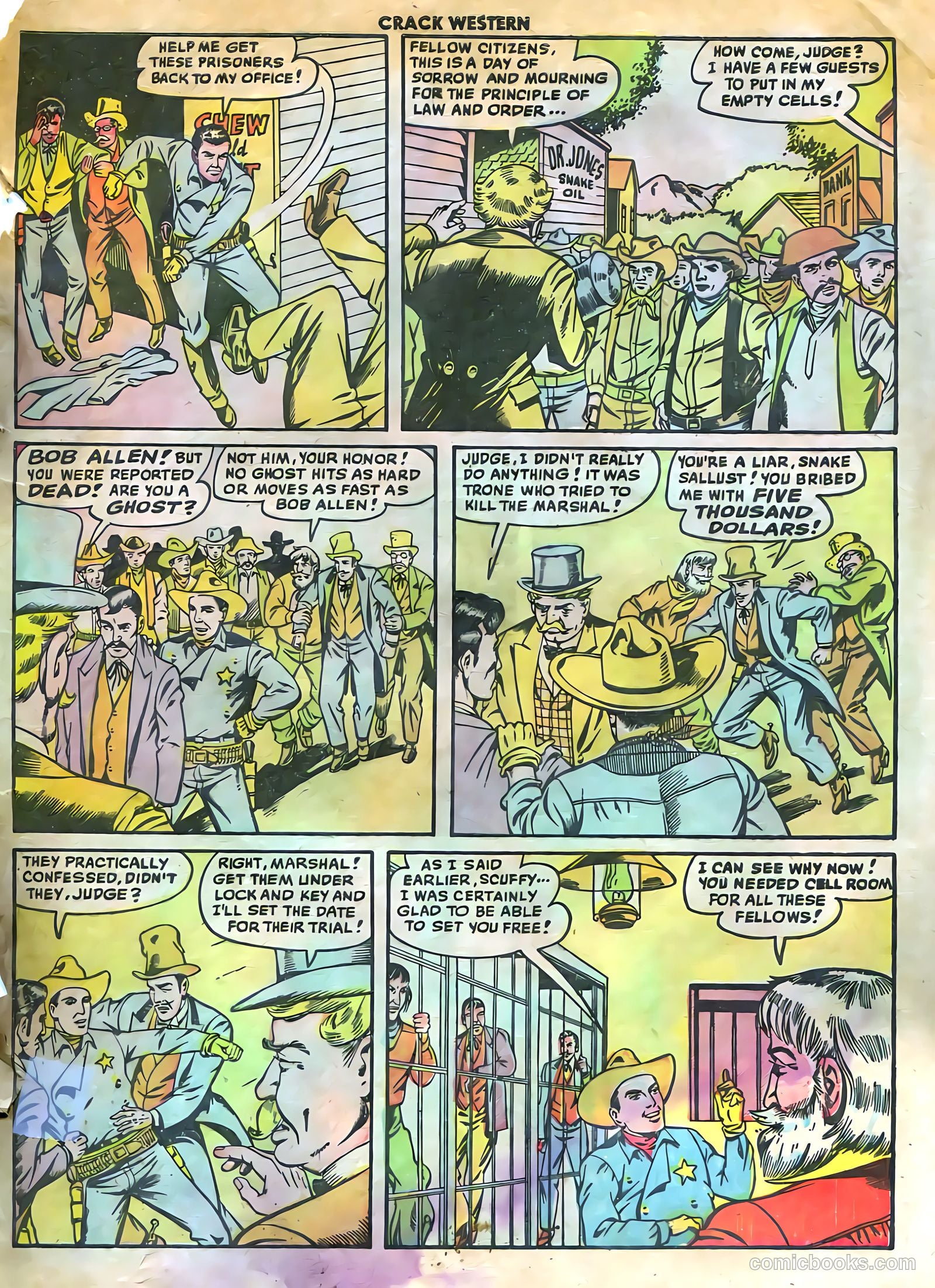 Crack Western #64 (1950) — page 33 of 36