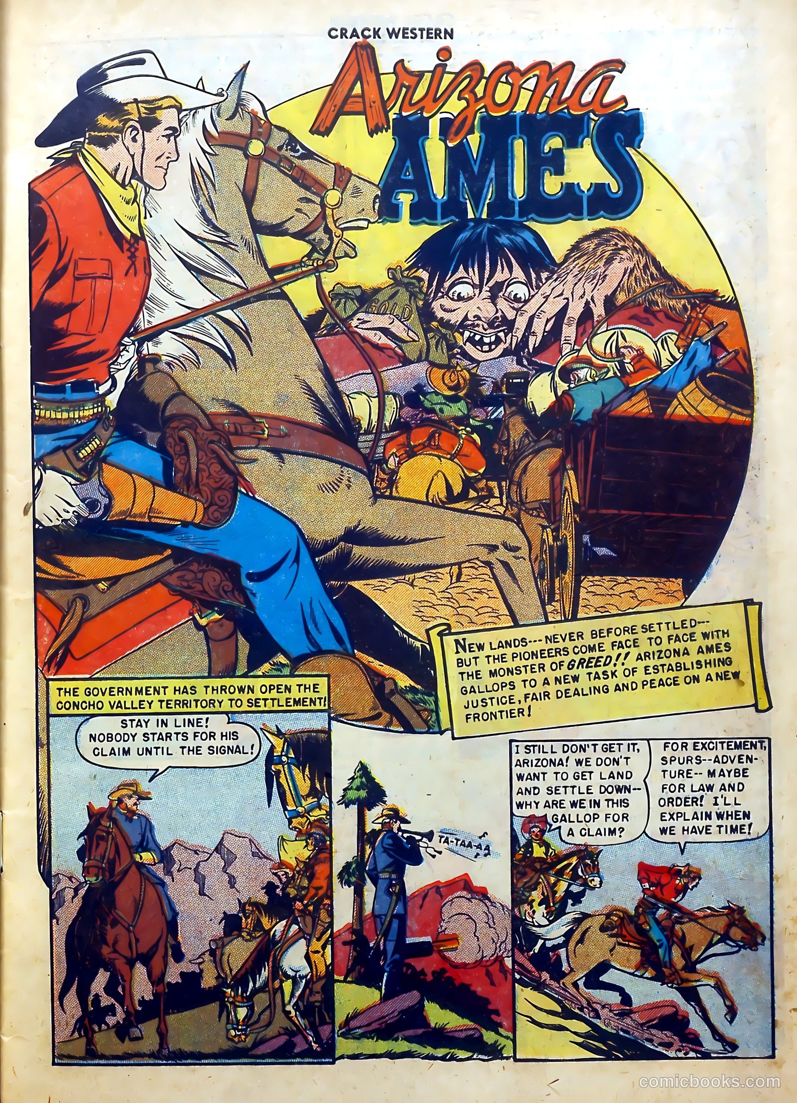 Crack Western #65 (1950) — page 3 of 36