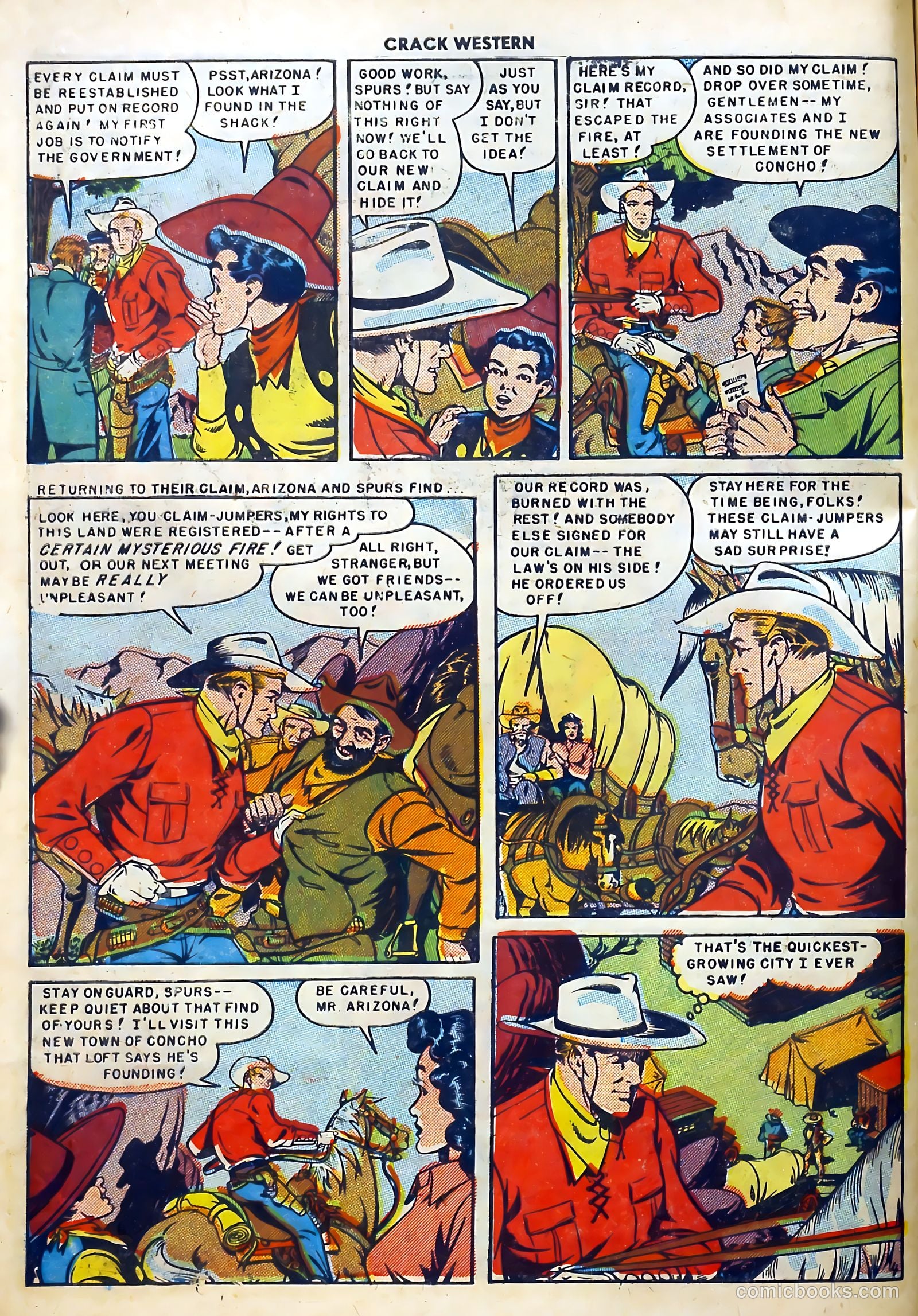 Crack Western #65 (1950) — page 6 of 36