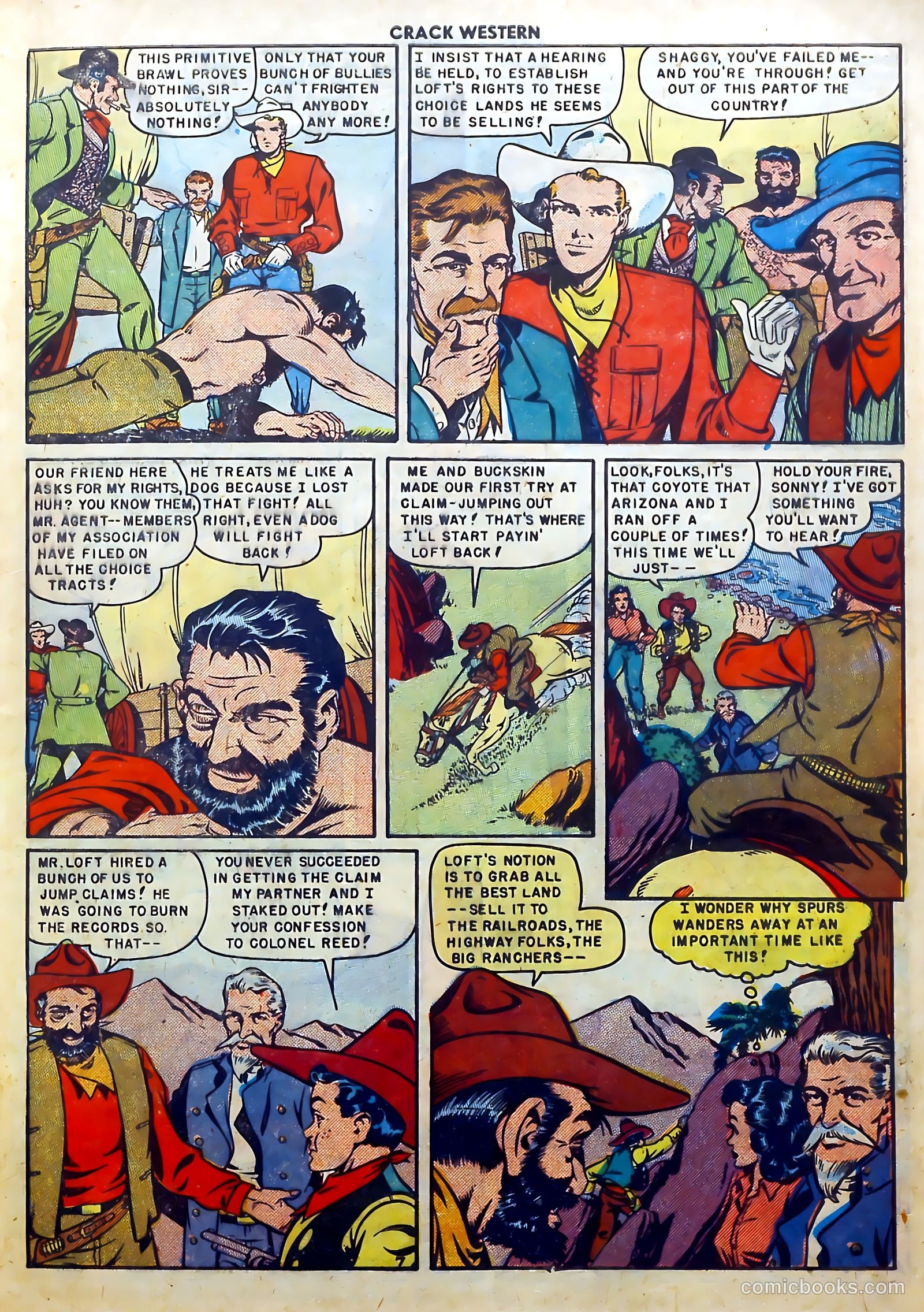 Crack Western #65 (1950) — page 9 of 36