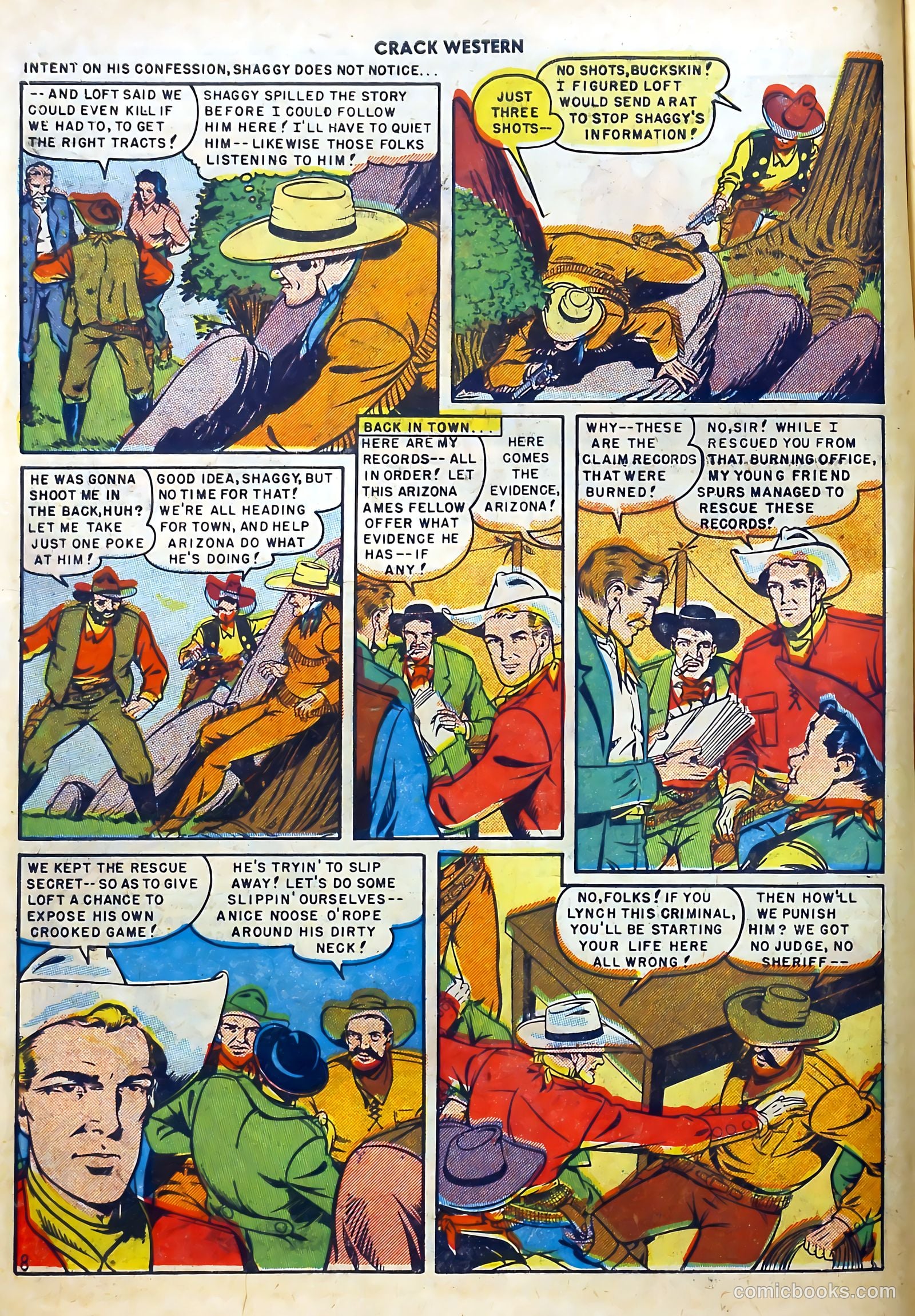Crack Western #65 (1950) — page 10 of 36