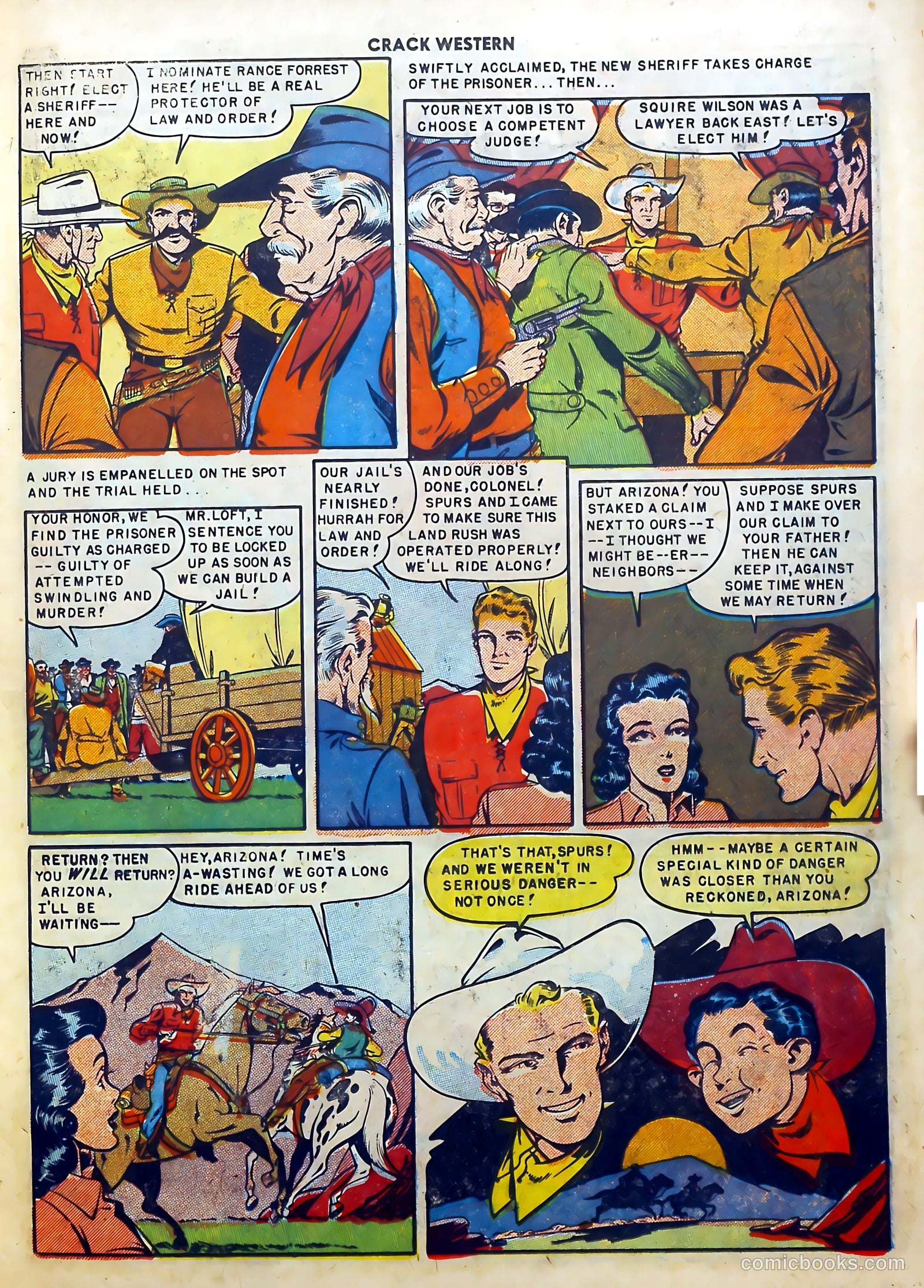 Crack Western #65 (1950) — page 11 of 36