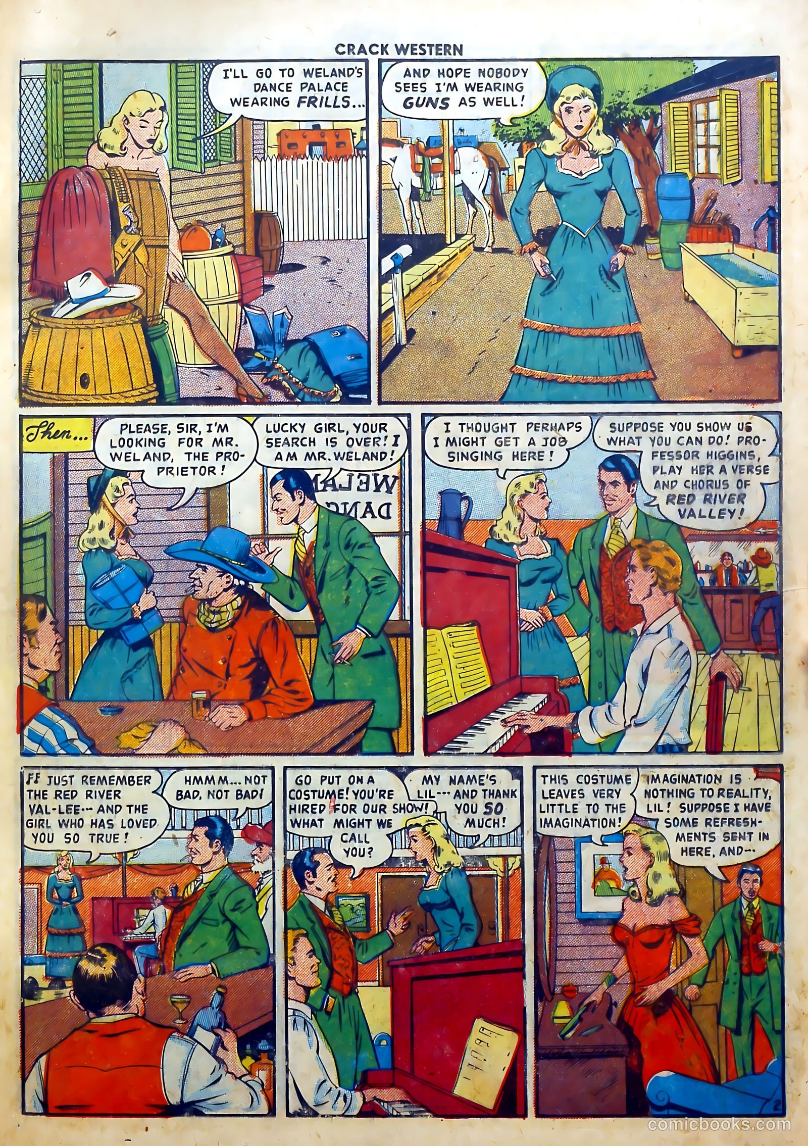 Crack Western #65 (1950) — page 13 of 36