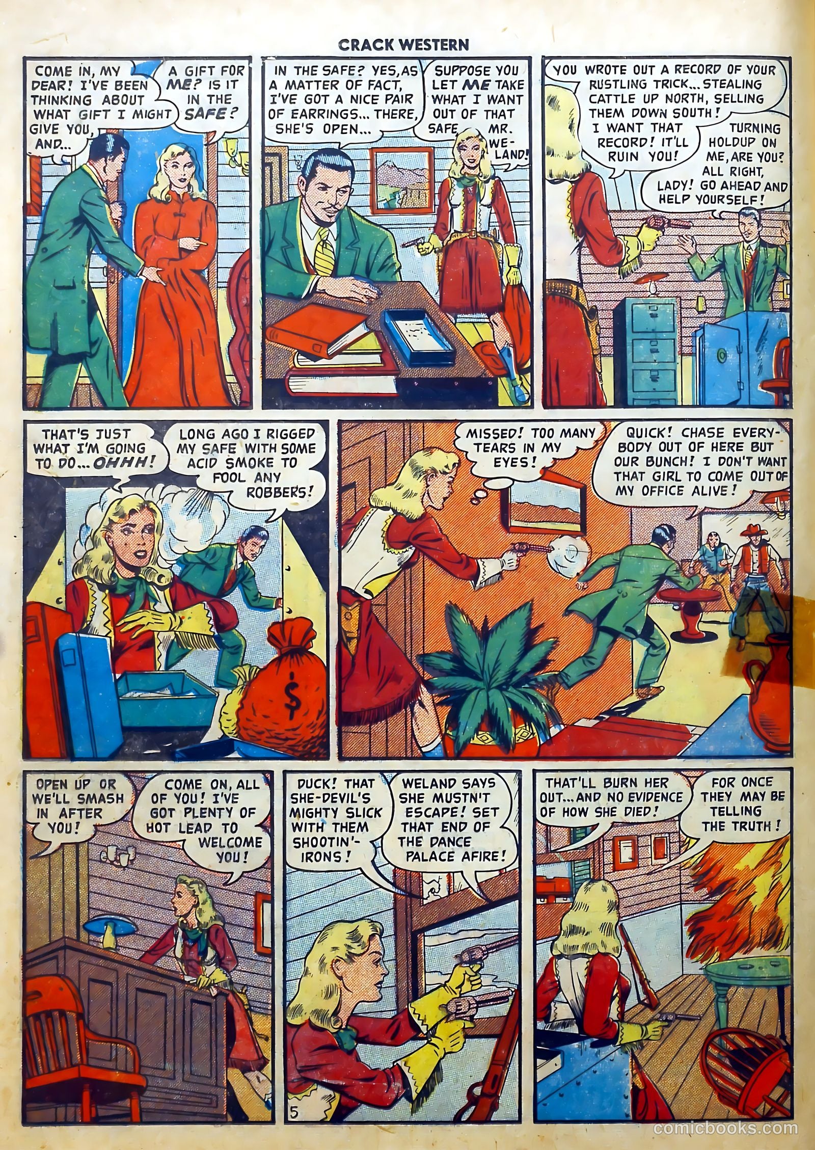 Crack Western #65 (1950) — page 16 of 36