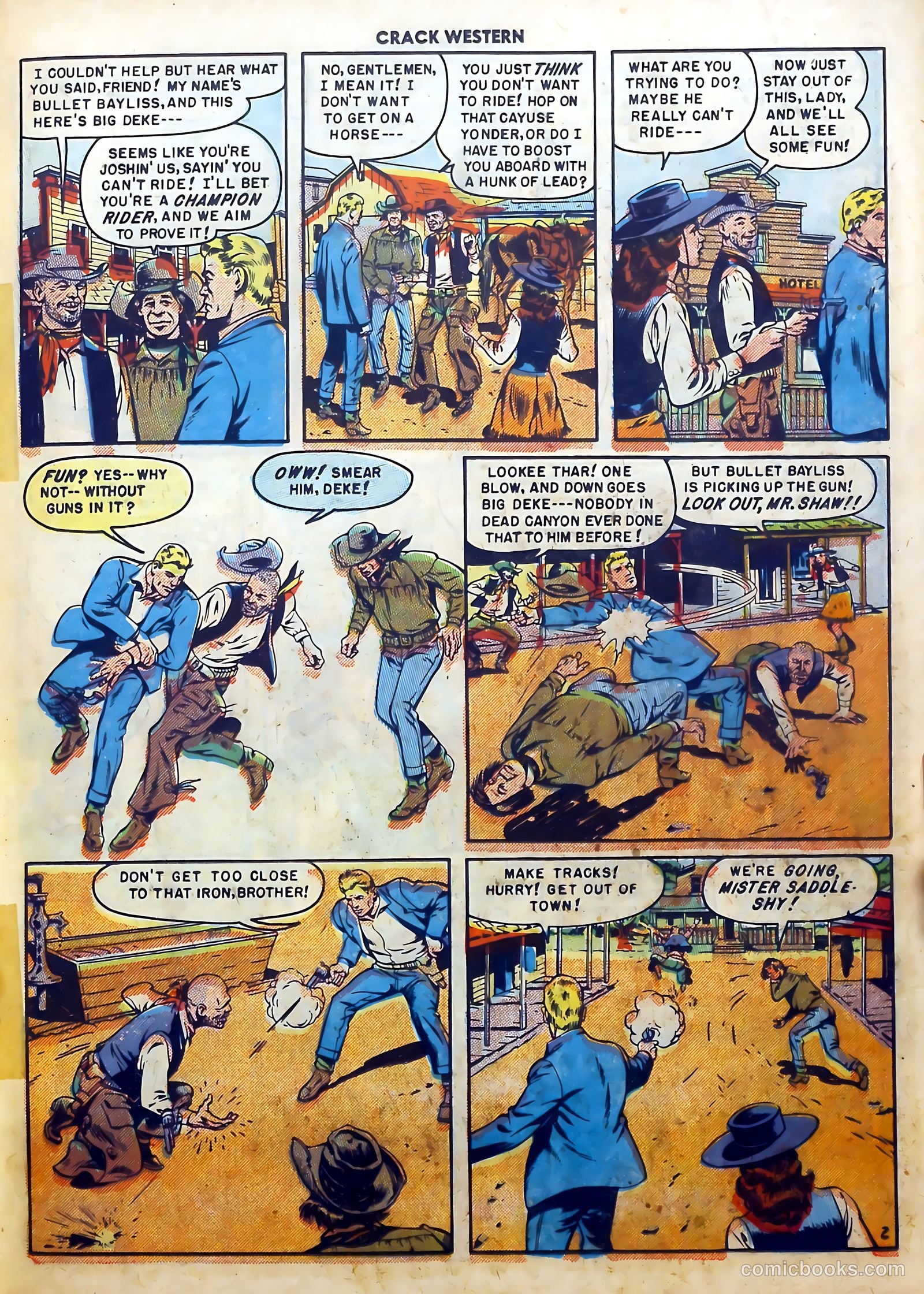 Crack Western #65 (1950) — page 19 of 36