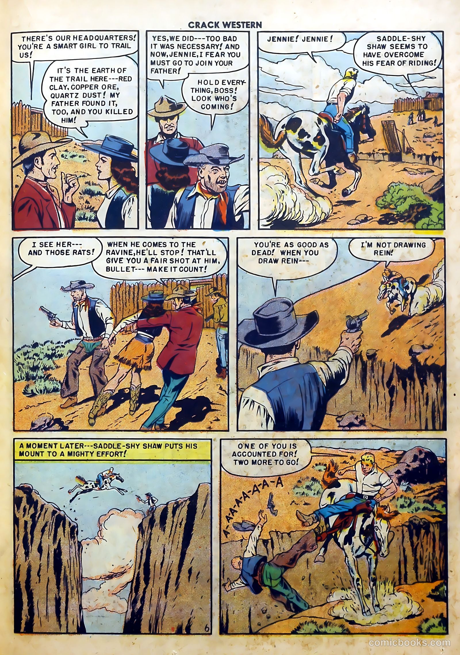 Crack Western #65 (1950) — page 23 of 36