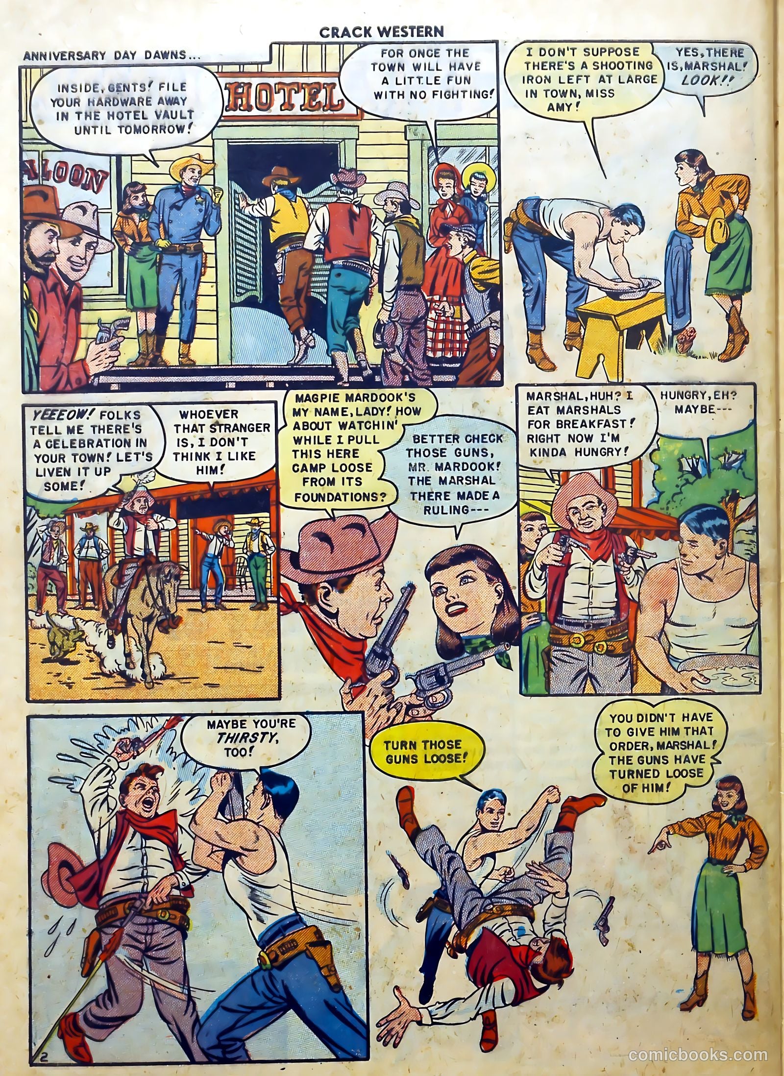 Crack Western #65 (1950) — page 28 of 36