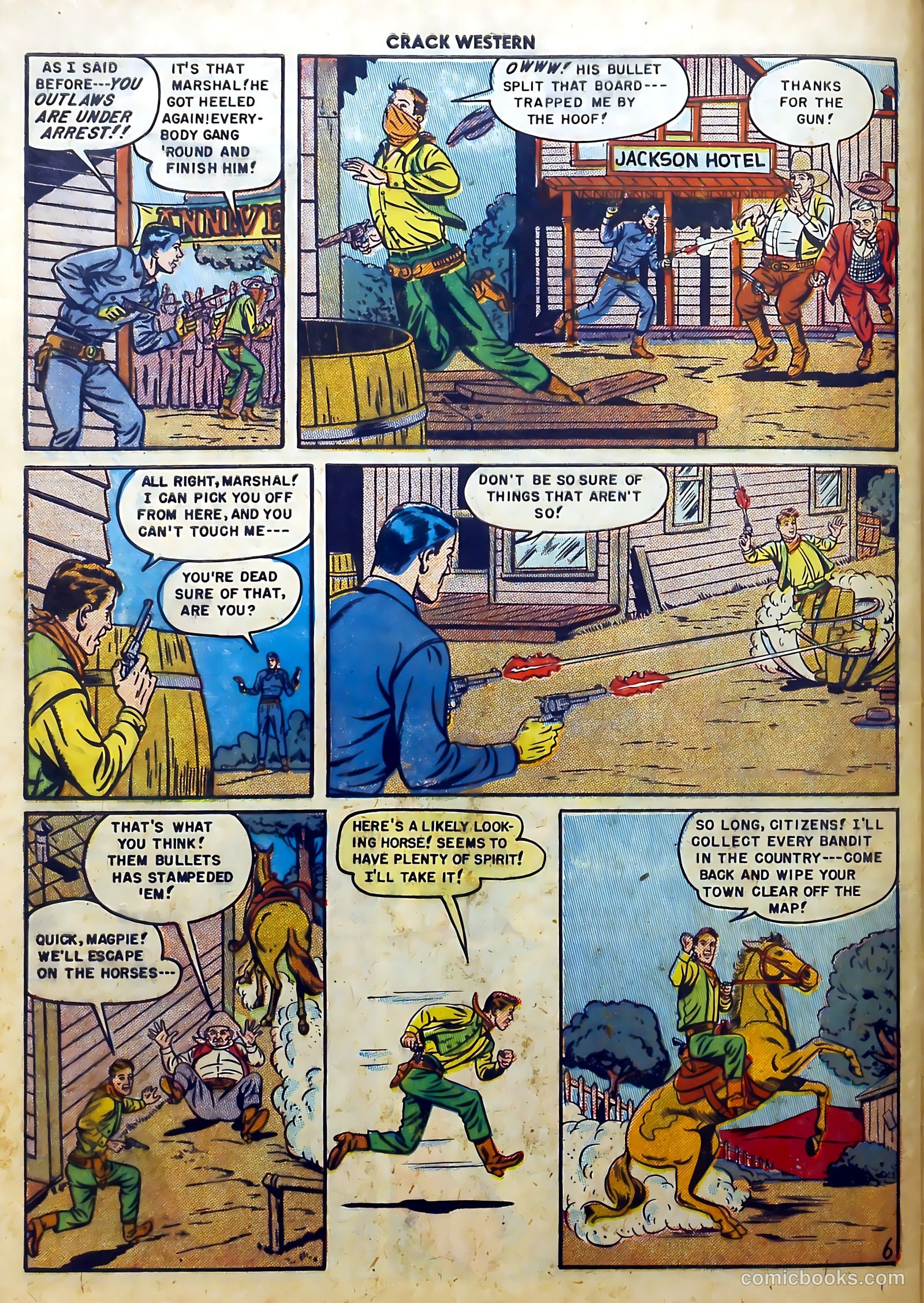 Crack Western #65 (1950) — page 32 of 36