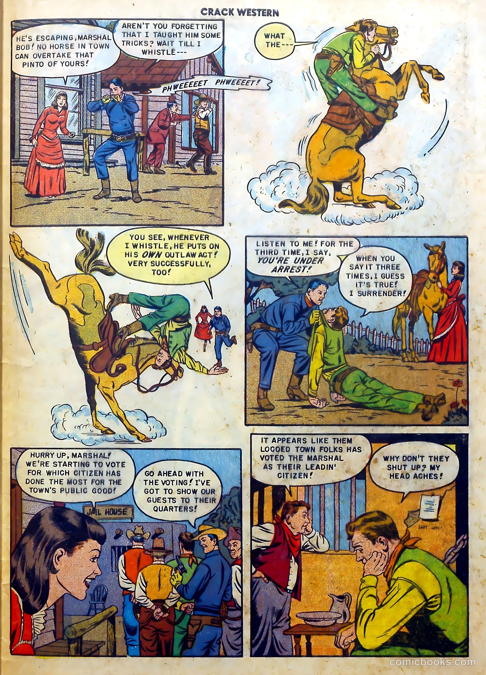 Crack Western #65 (1950) — page 33 of 36