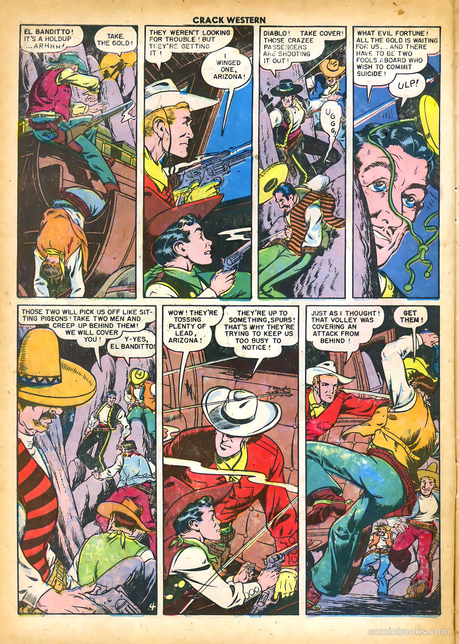 Crack Western #66 (1950) — page 6 of 36