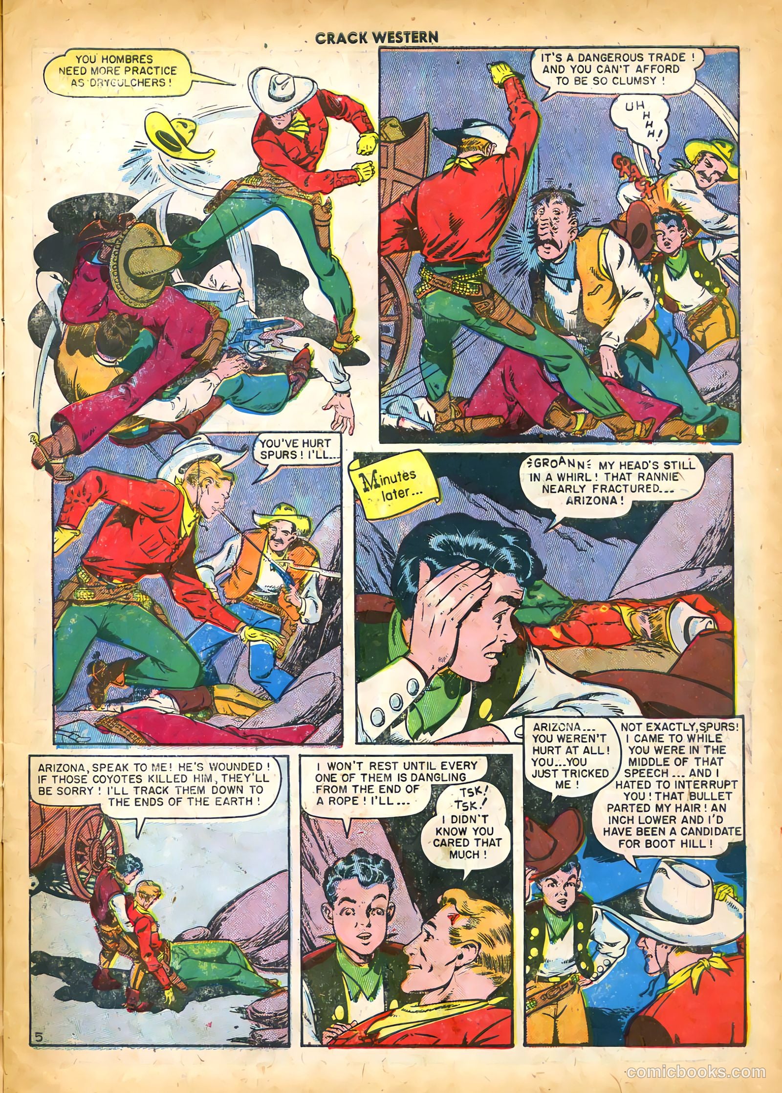 Crack Western #66 (1950) — page 7 of 36