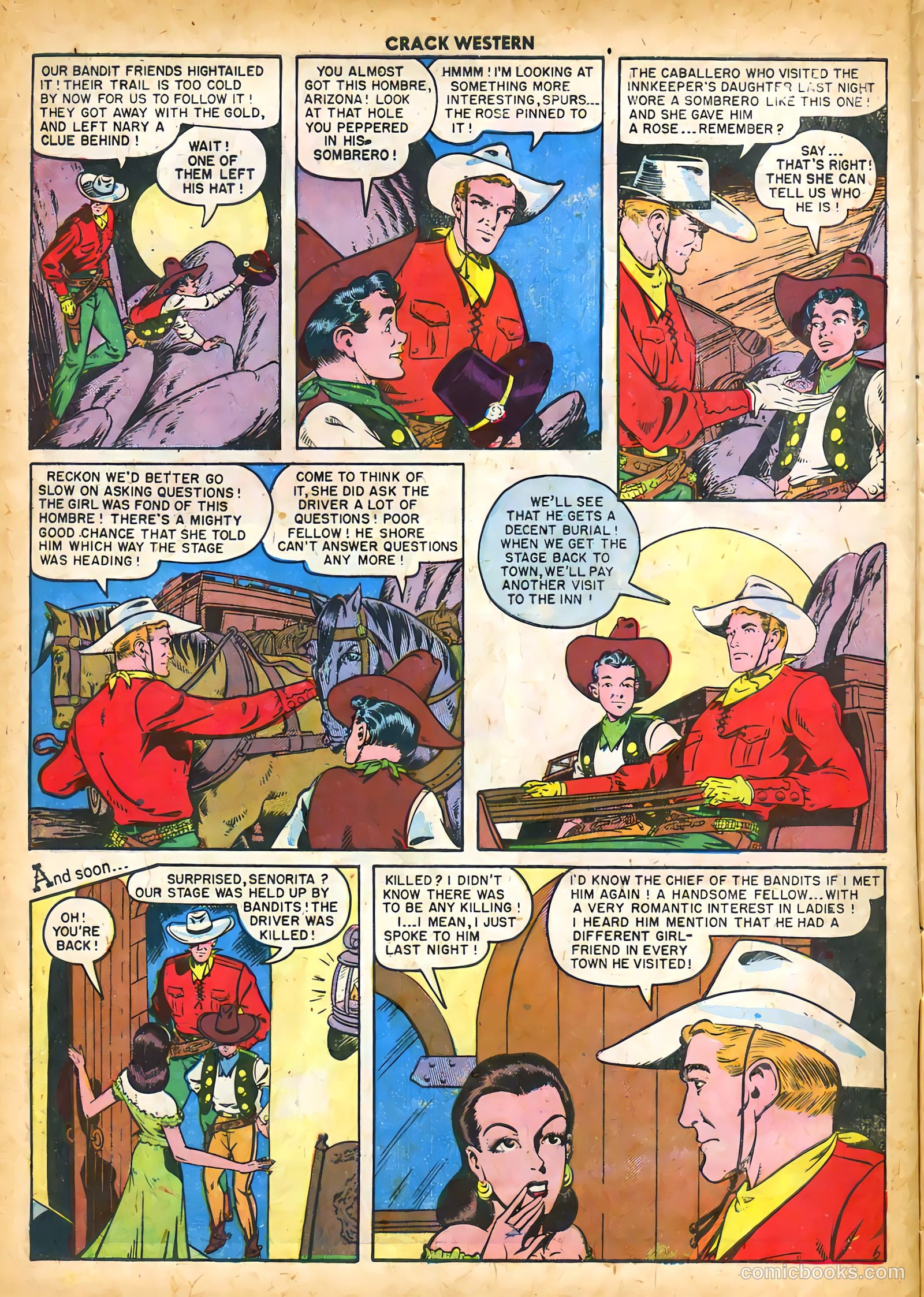 Crack Western #66 (1950) — page 8 of 36