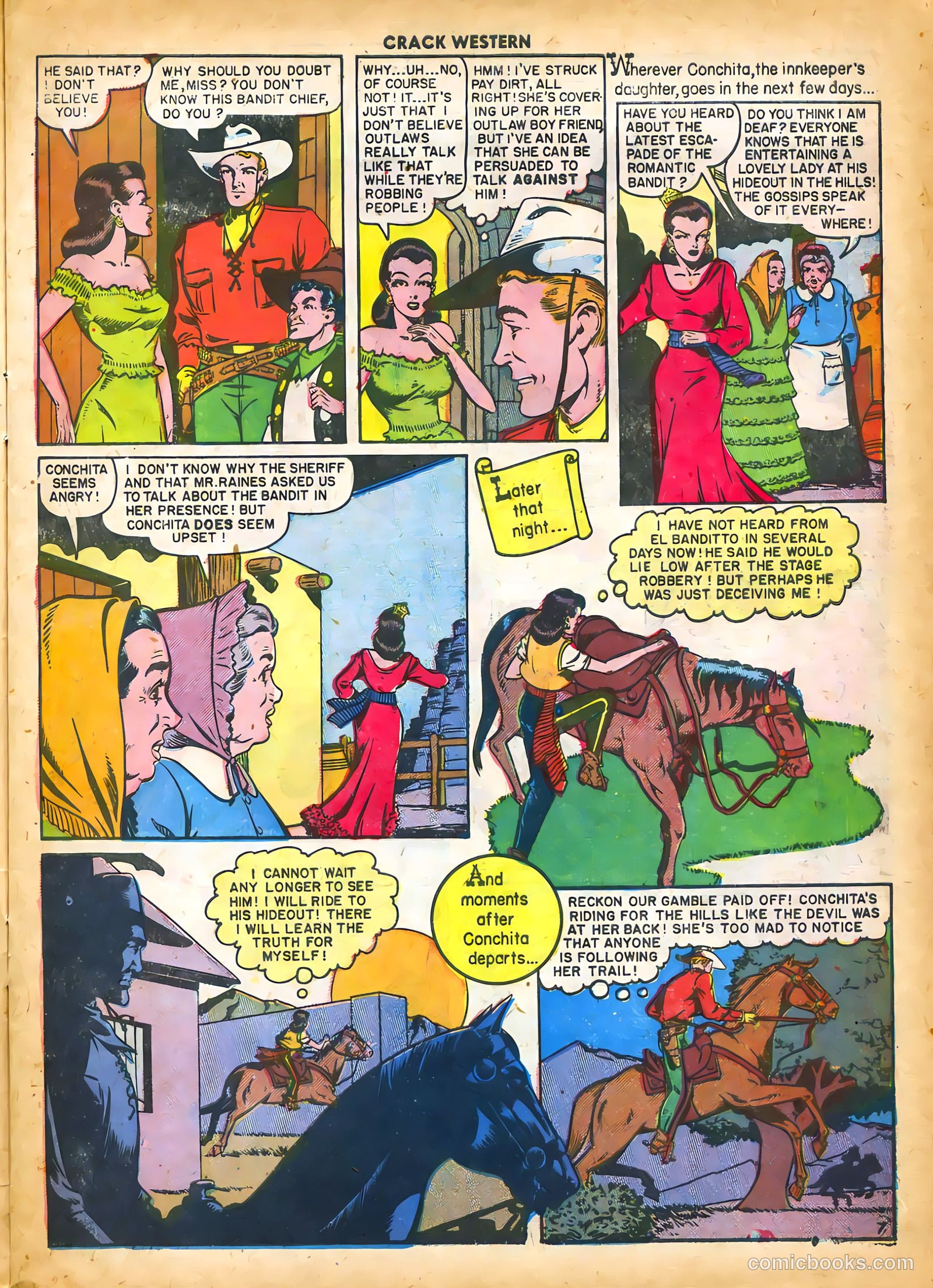 Crack Western #66 (1950) — page 9 of 36