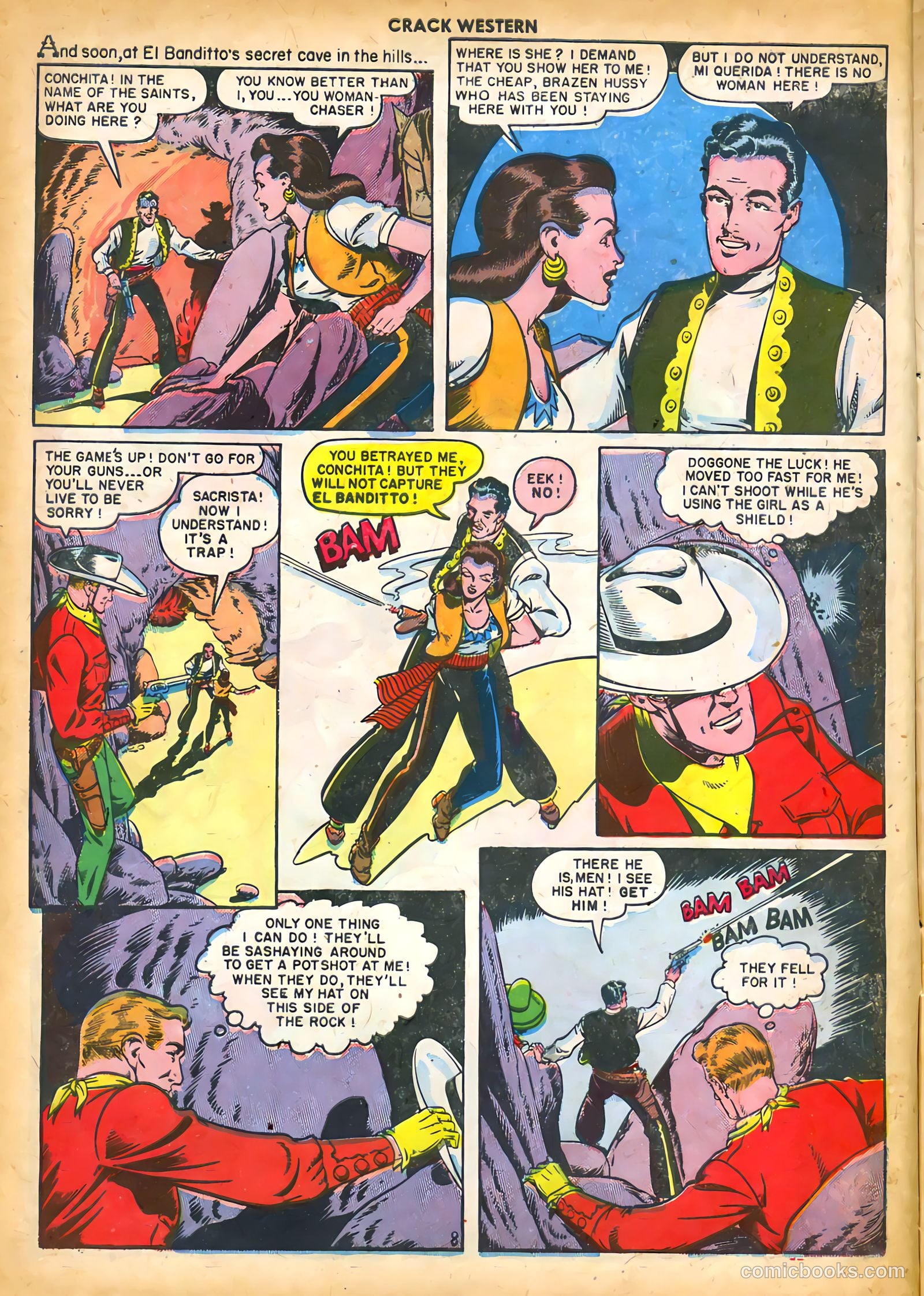 Crack Western #66 (1950) — page 10 of 36