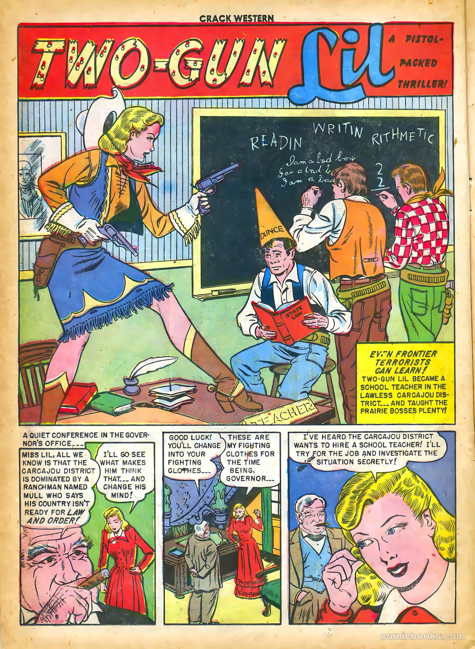 Crack Western #66 (1950) — page 12 of 36