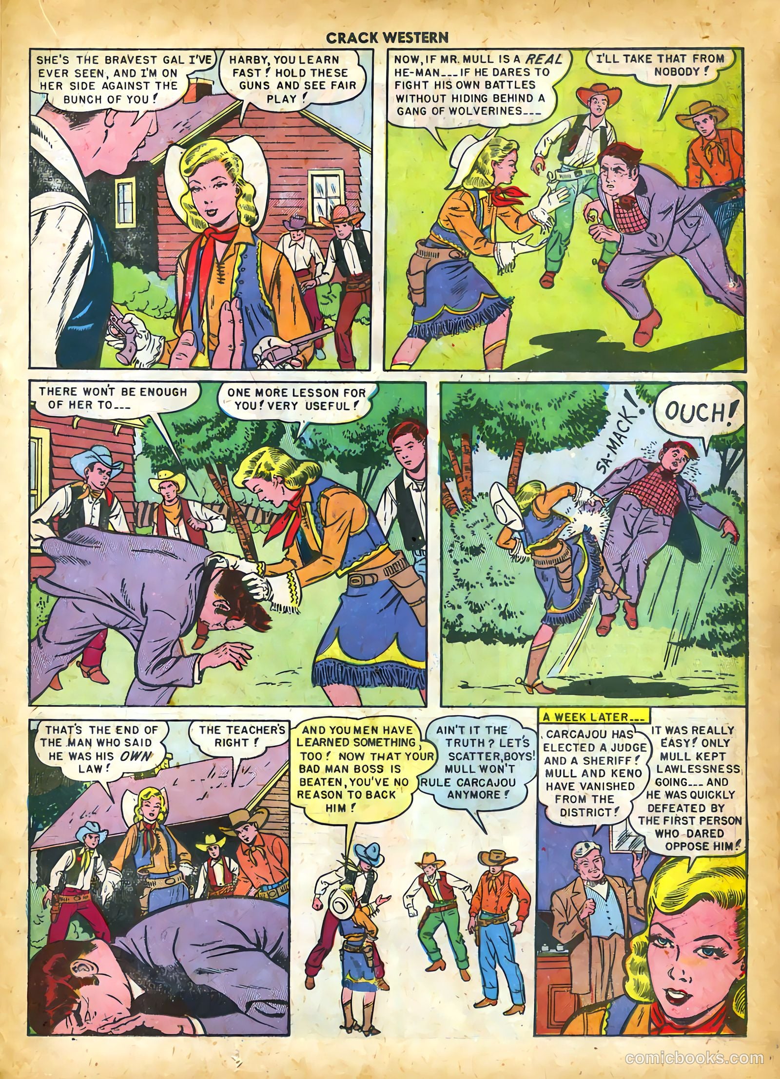 Crack Western #66 (1950) — page 17 of 36