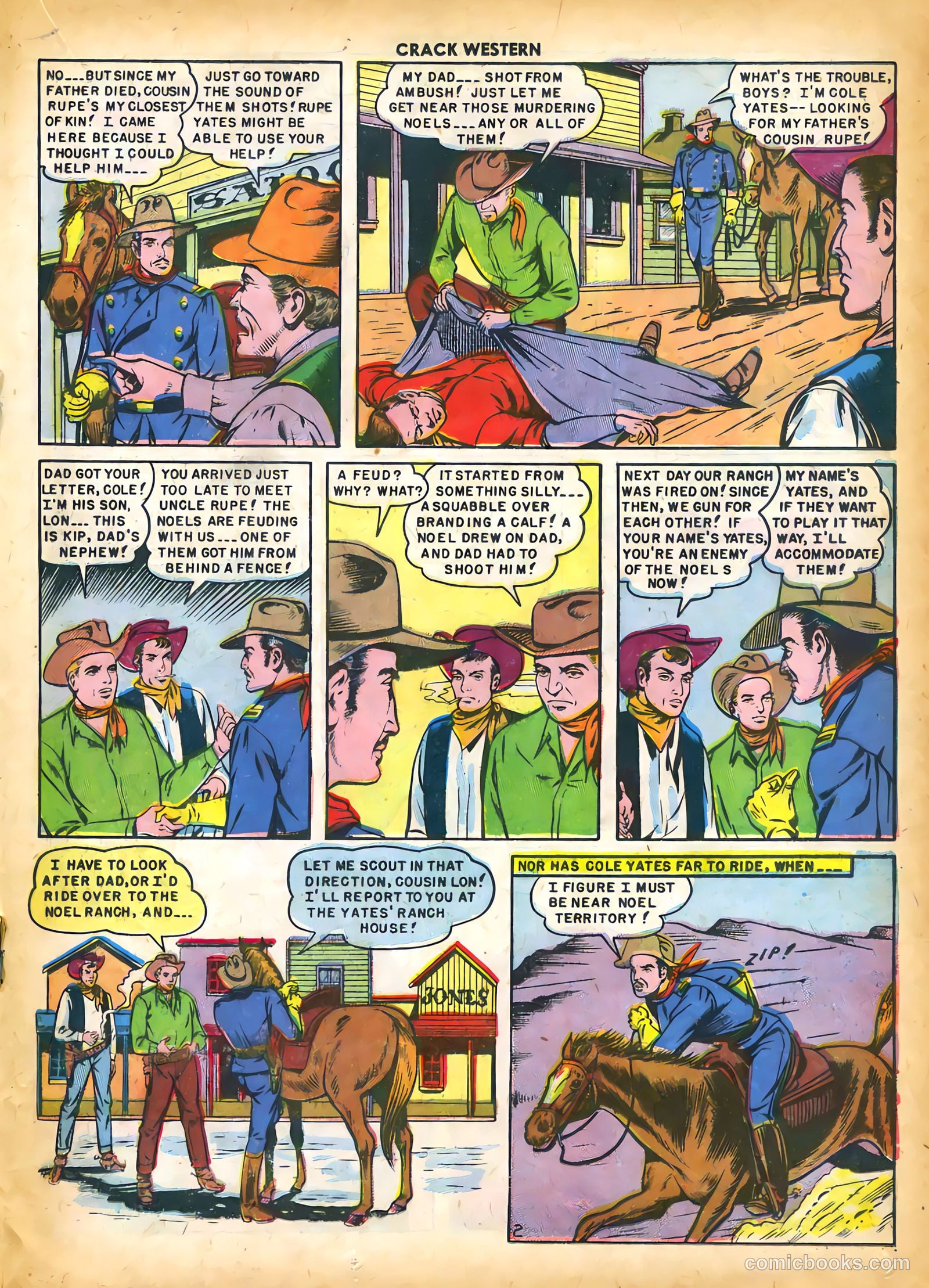Crack Western #66 (1950) — page 19 of 36