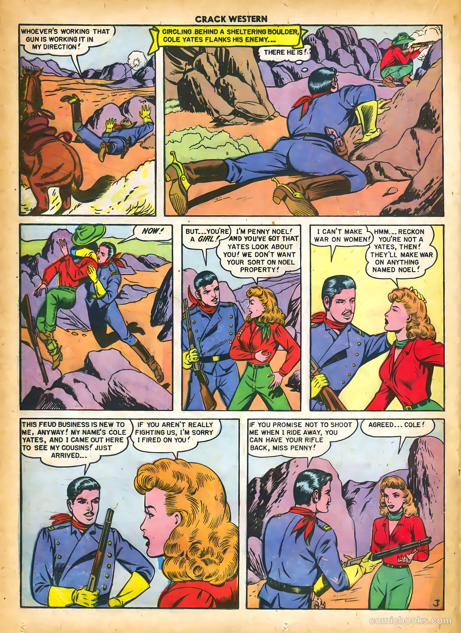 Crack Western #66 (1950) — page 20 of 36