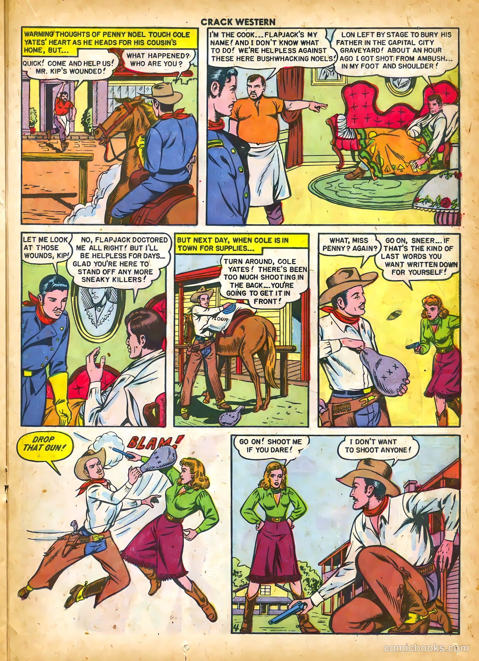 Crack Western #66 (1950) — page 21 of 36