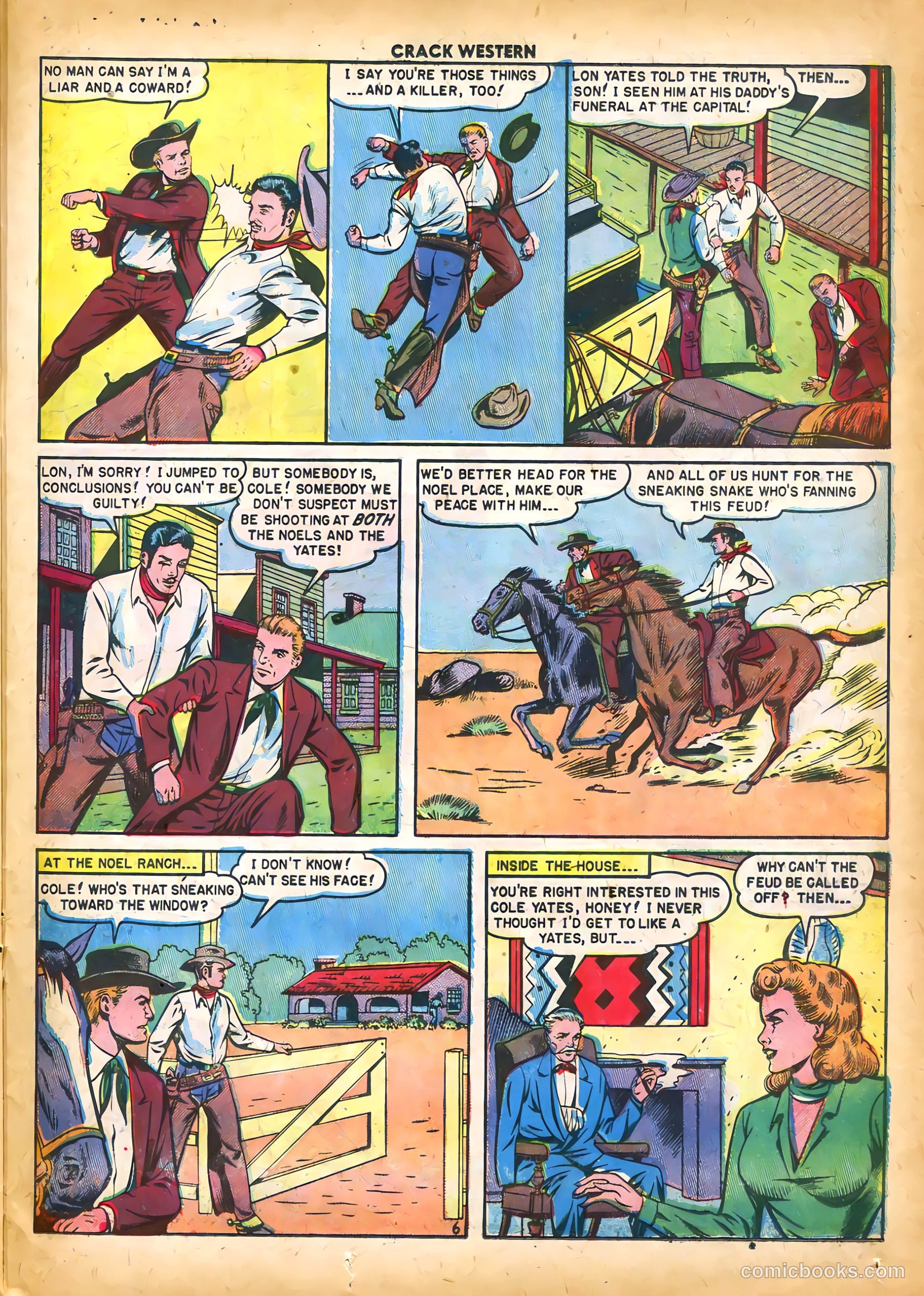 Crack Western #66 (1950) — page 23 of 36