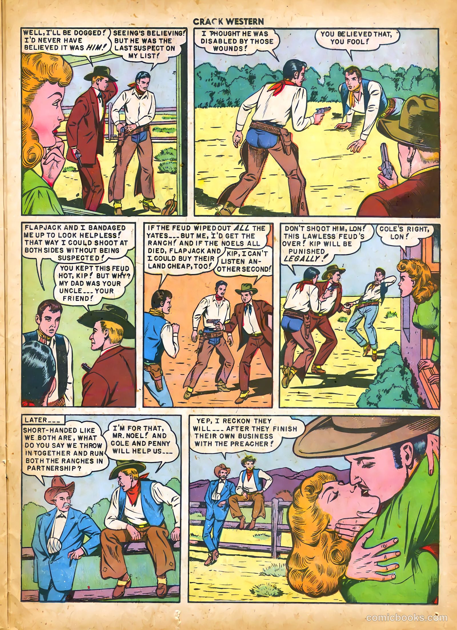 Crack Western #66 (1950) — page 25 of 36