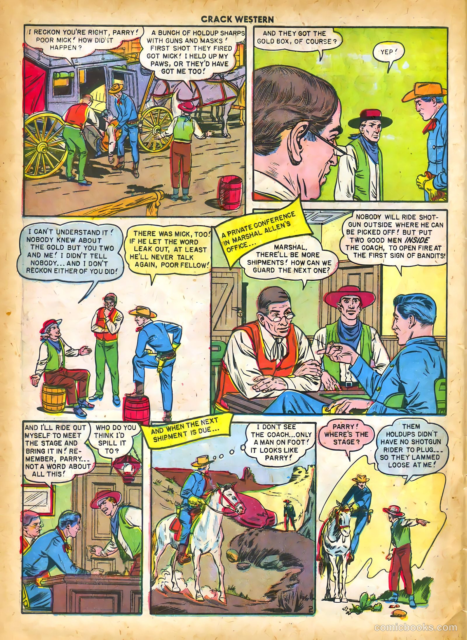 Crack Western #66 (1950) — page 28 of 36