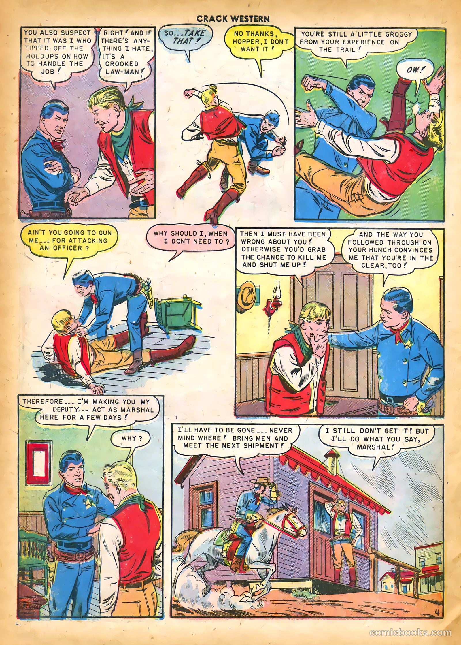 Crack Western #66 (1950) — page 30 of 36