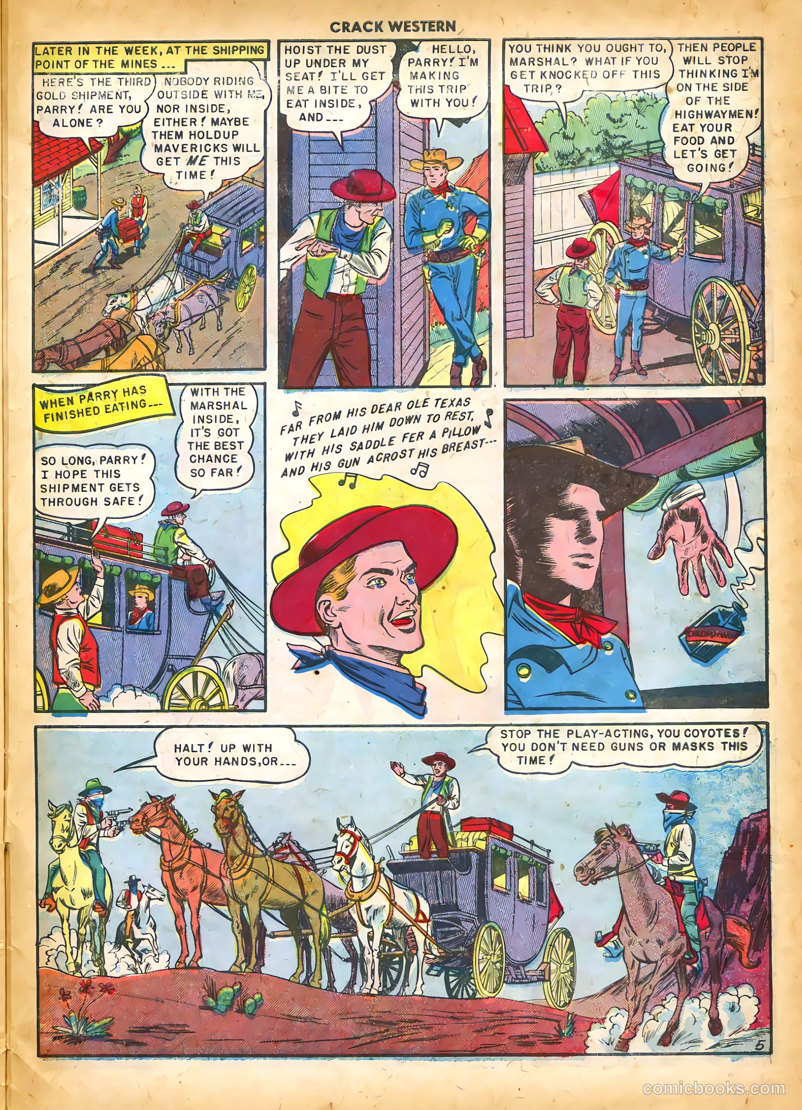 Crack Western #66 (1950) — page 31 of 36