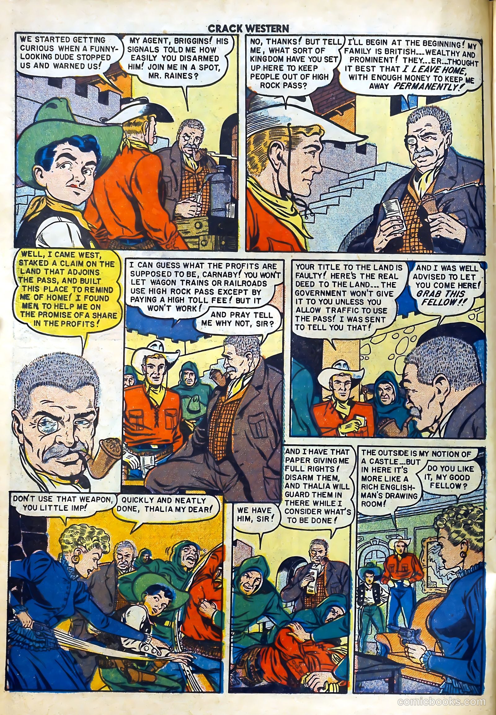 Crack Western #67 (1950) — page 6 of 36
