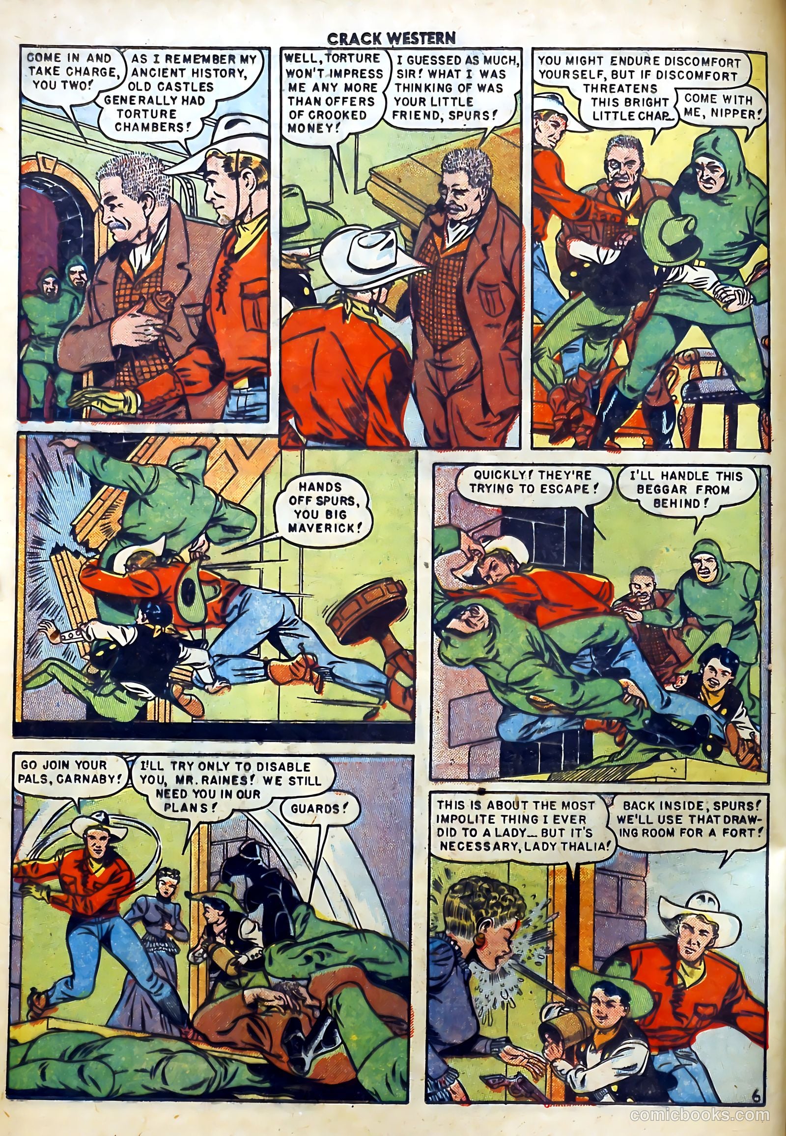 Crack Western #67 (1950) — page 8 of 36