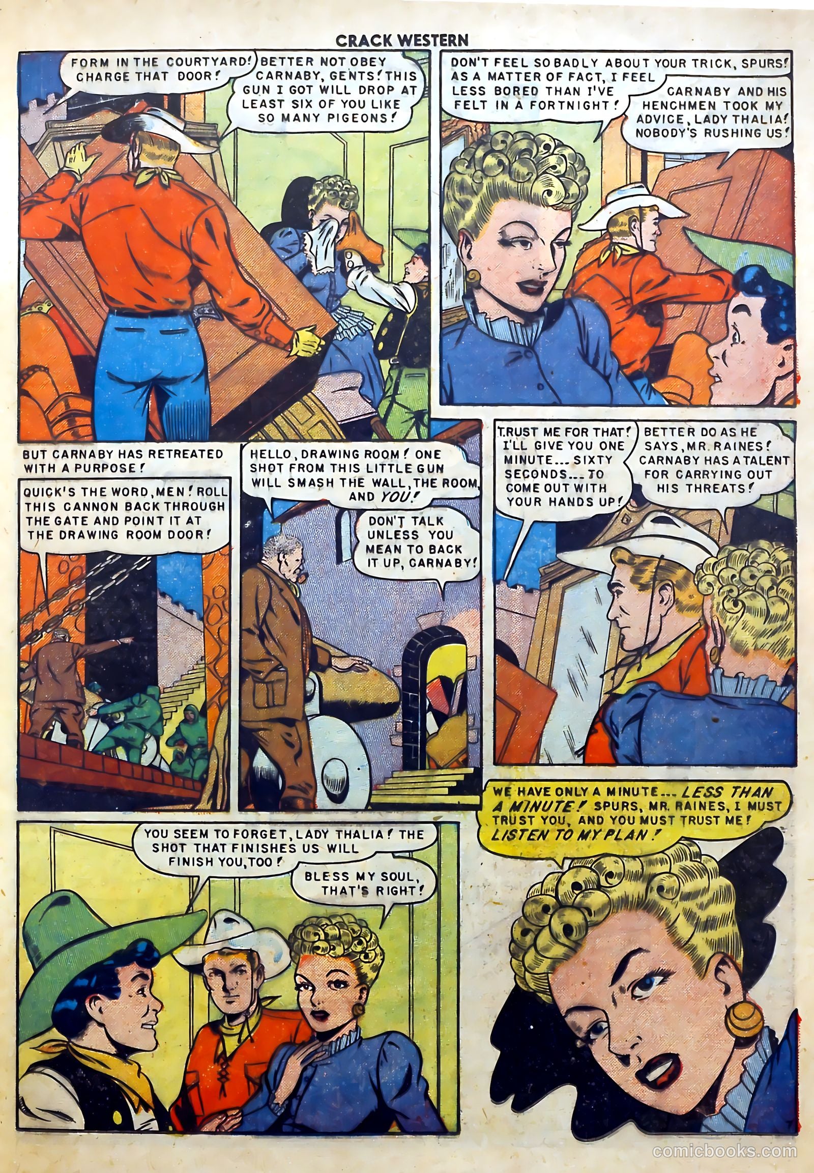 Crack Western #67 (1950) — page 9 of 36
