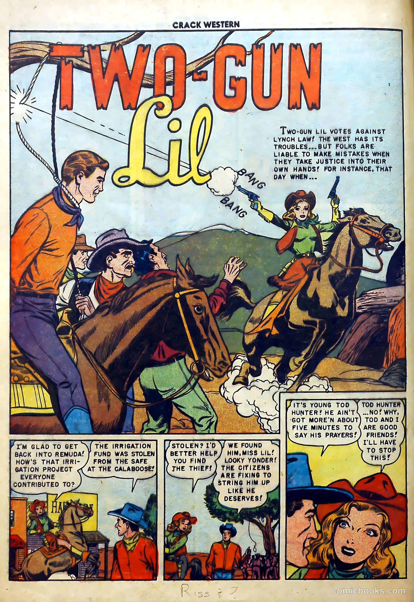 Crack Western #67 (1950) — page 12 of 36