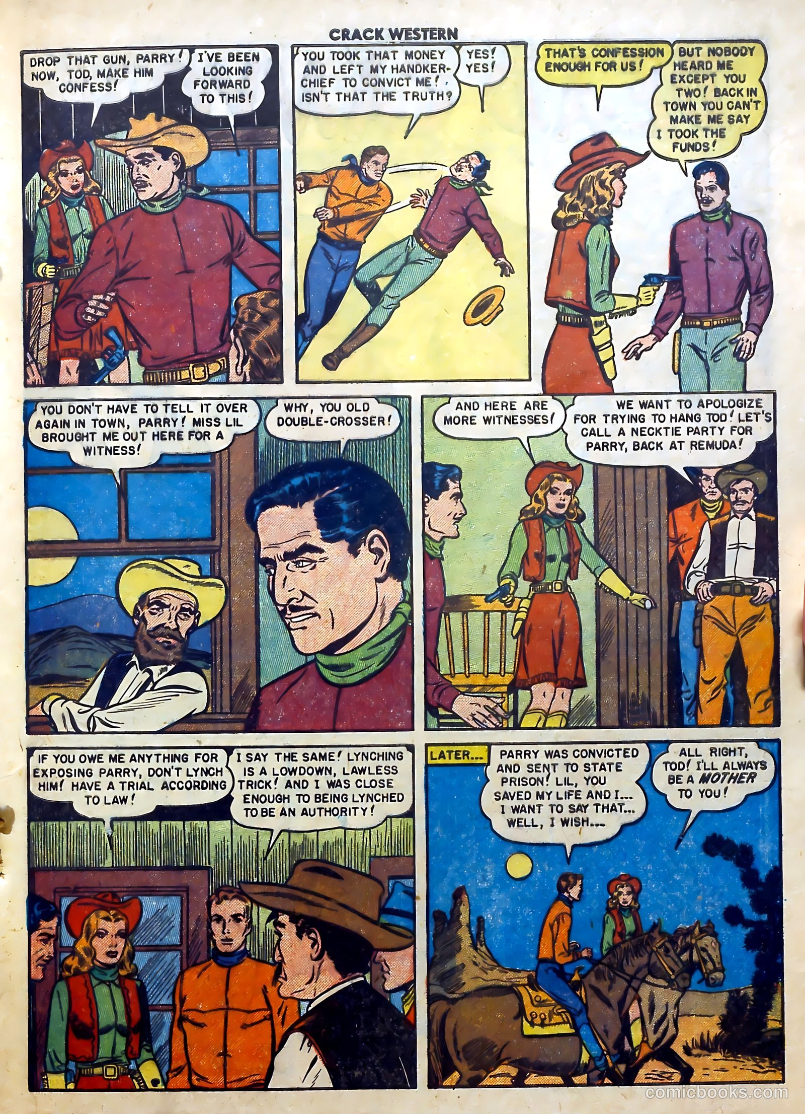 Crack Western #67 (1950) — page 17 of 36