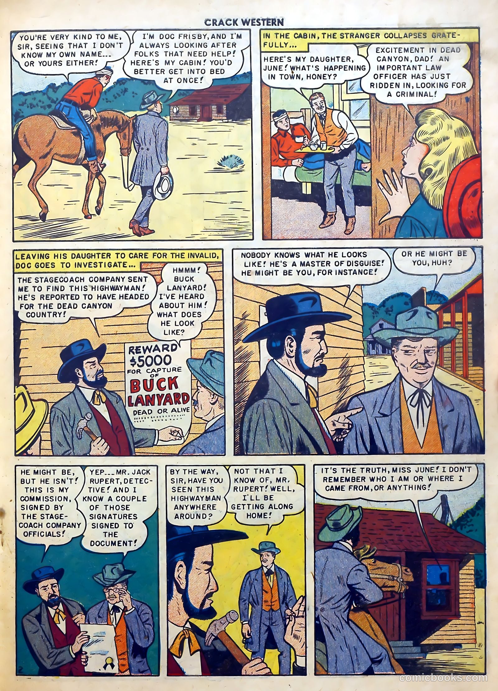 Crack Western #67 (1950) — page 19 of 36