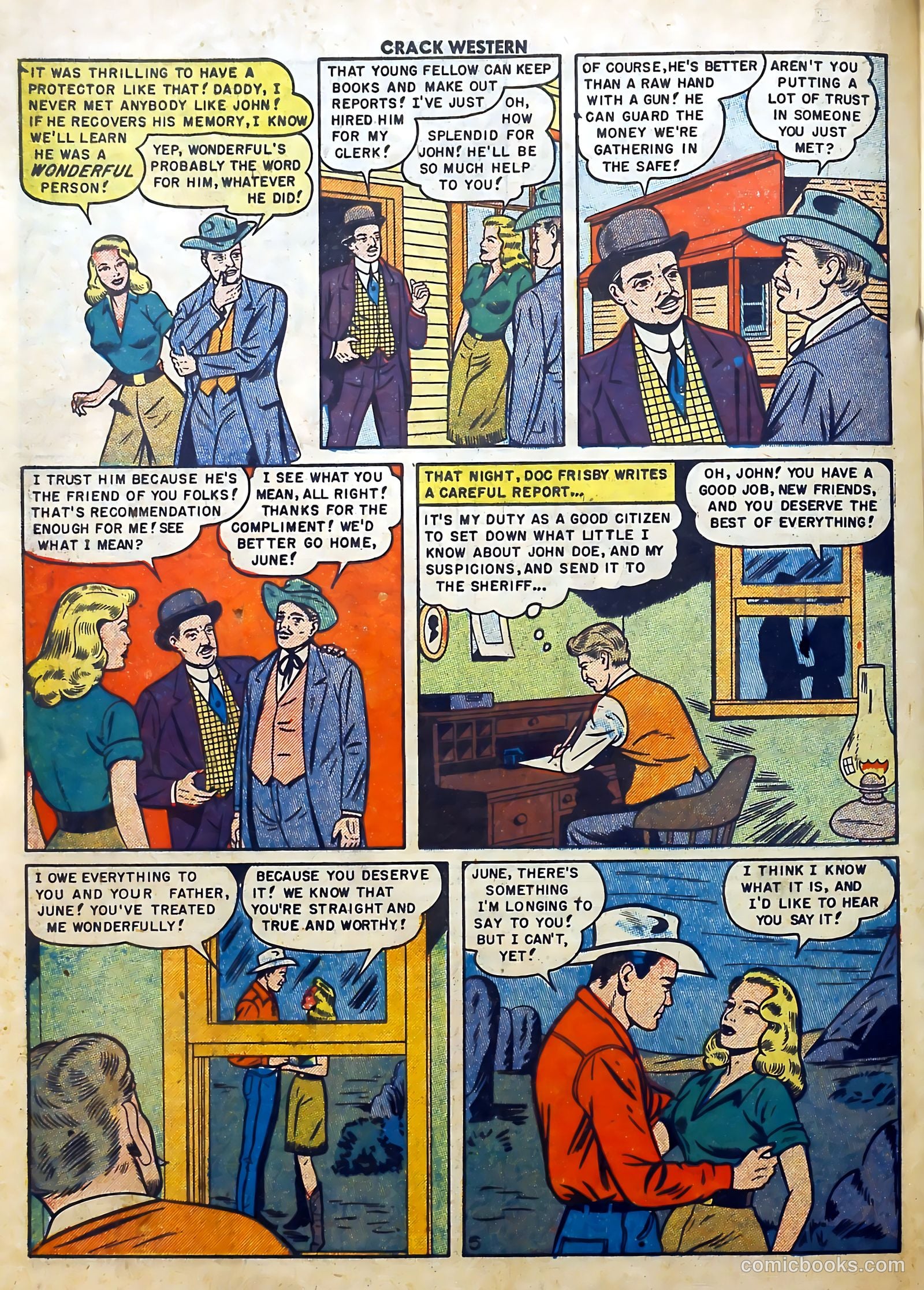 Crack Western #67 (1950) — page 22 of 36