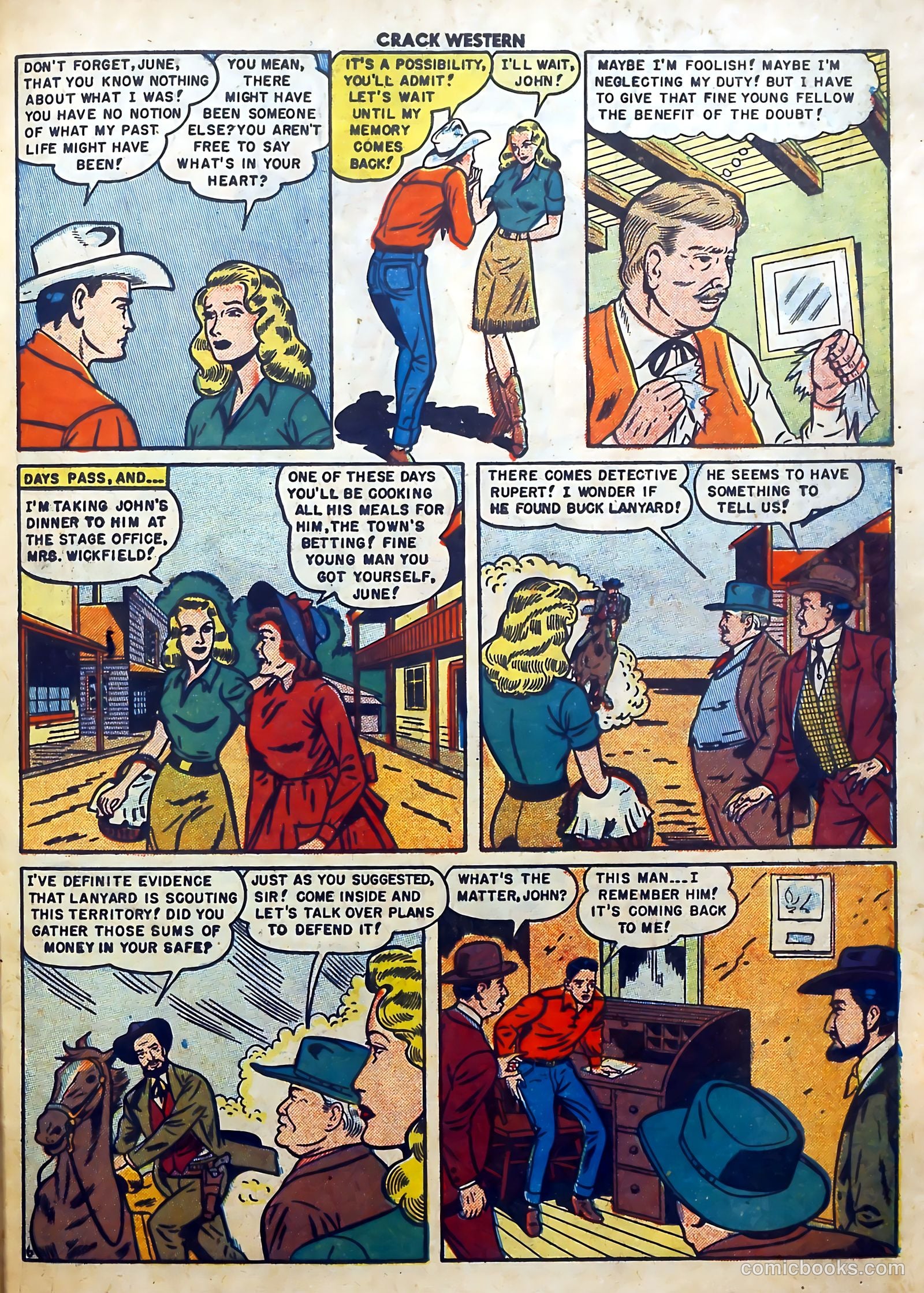 Crack Western #67 (1950) — page 23 of 36