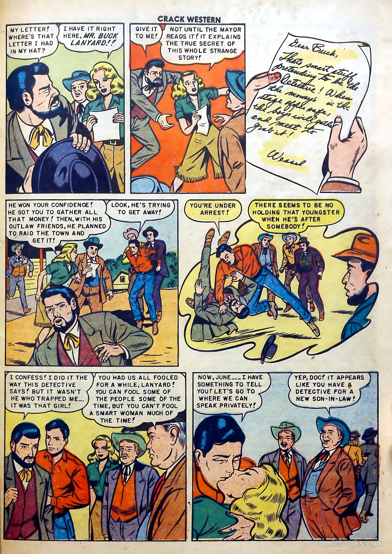 Crack Western #67 (1950) — page 25 of 36