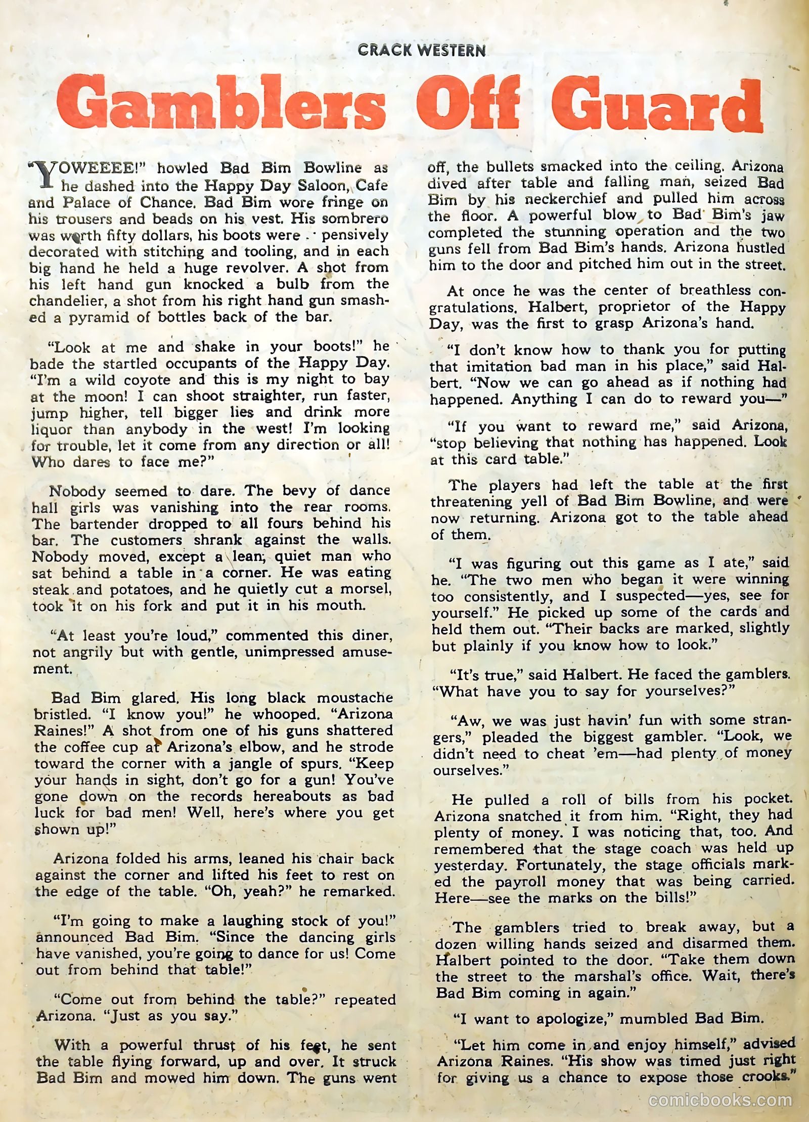 Crack Western #67 (1950) — page 26 of 36
