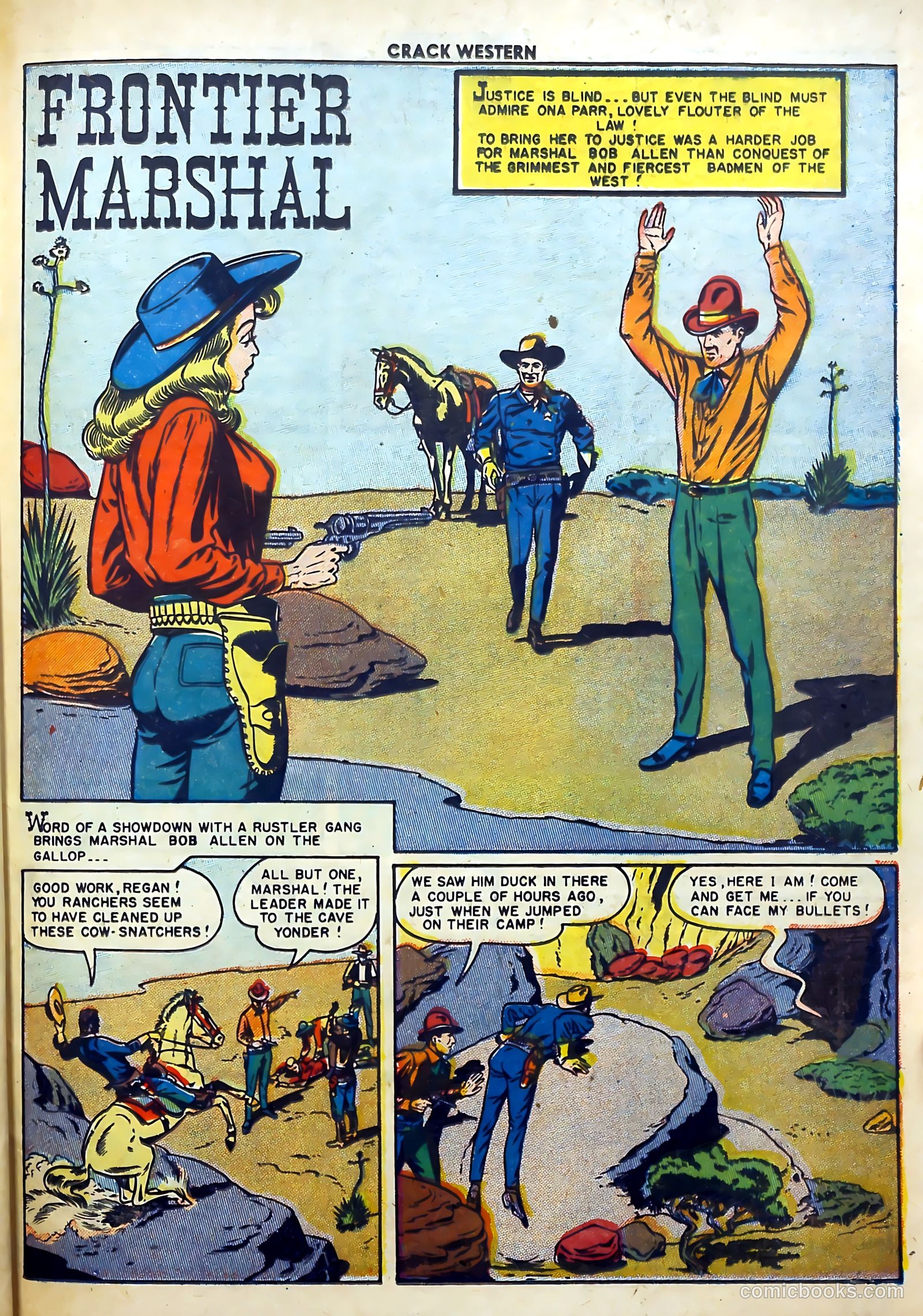 Crack Western #67 (1950) — page 27 of 36
