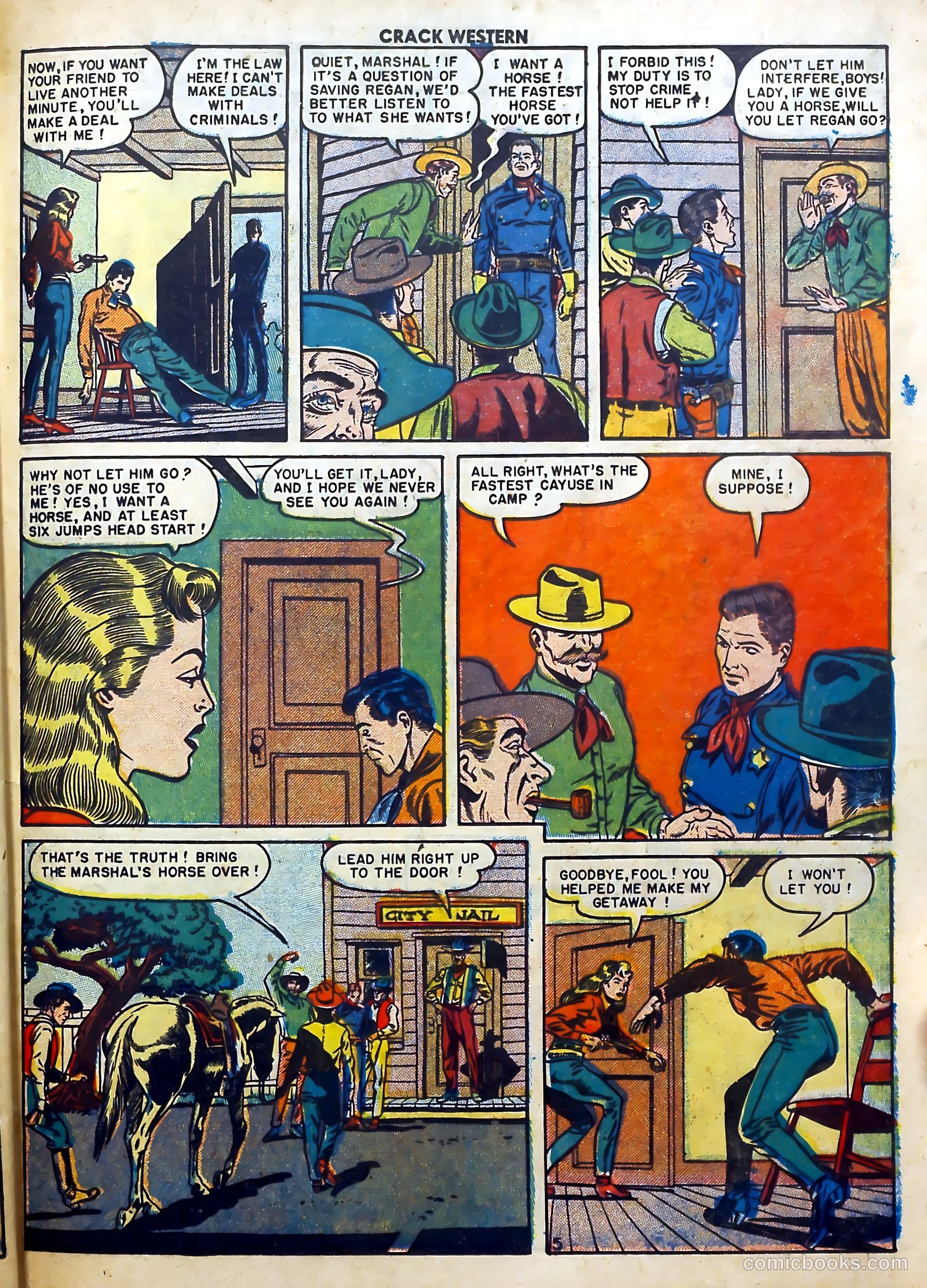 Crack Western #67 (1950) — page 31 of 36