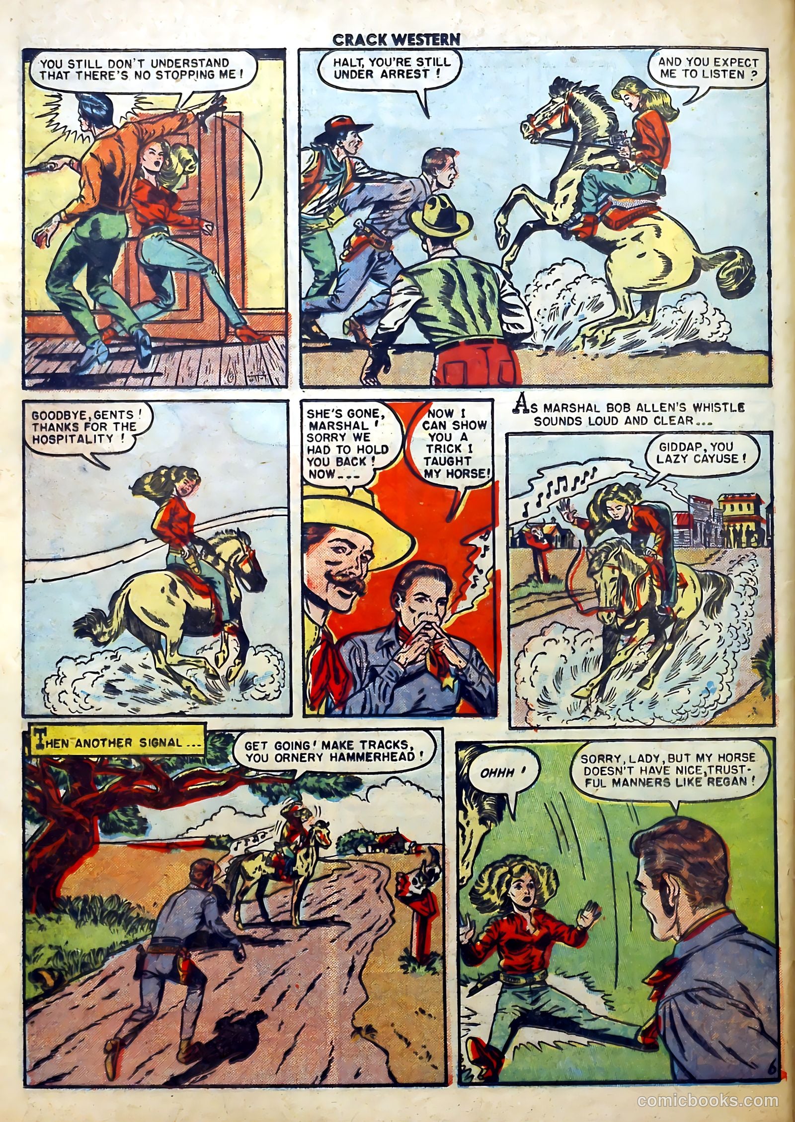 Crack Western #67 (1950) — page 32 of 36