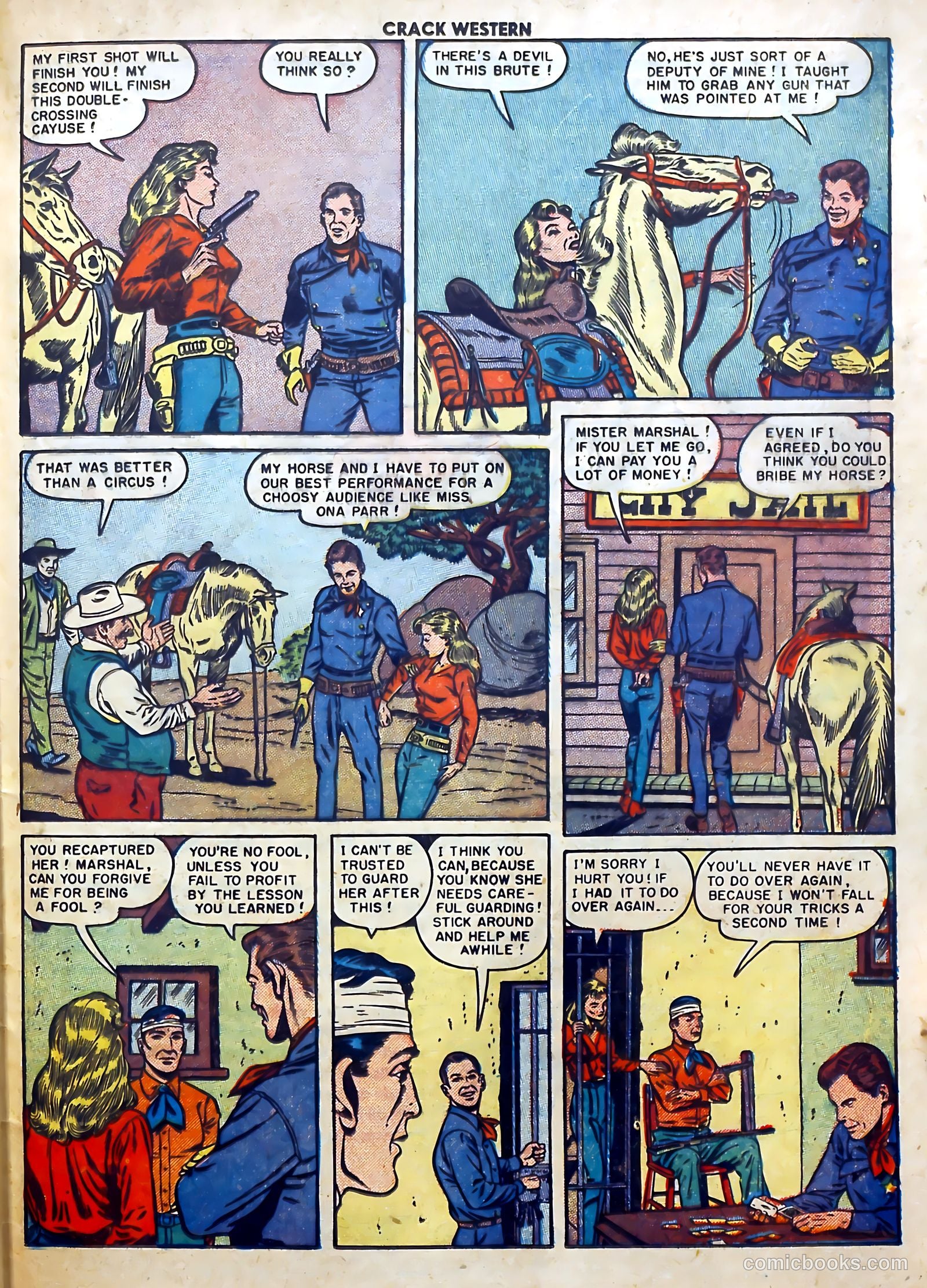 Crack Western #67 (1950) — page 33 of 36