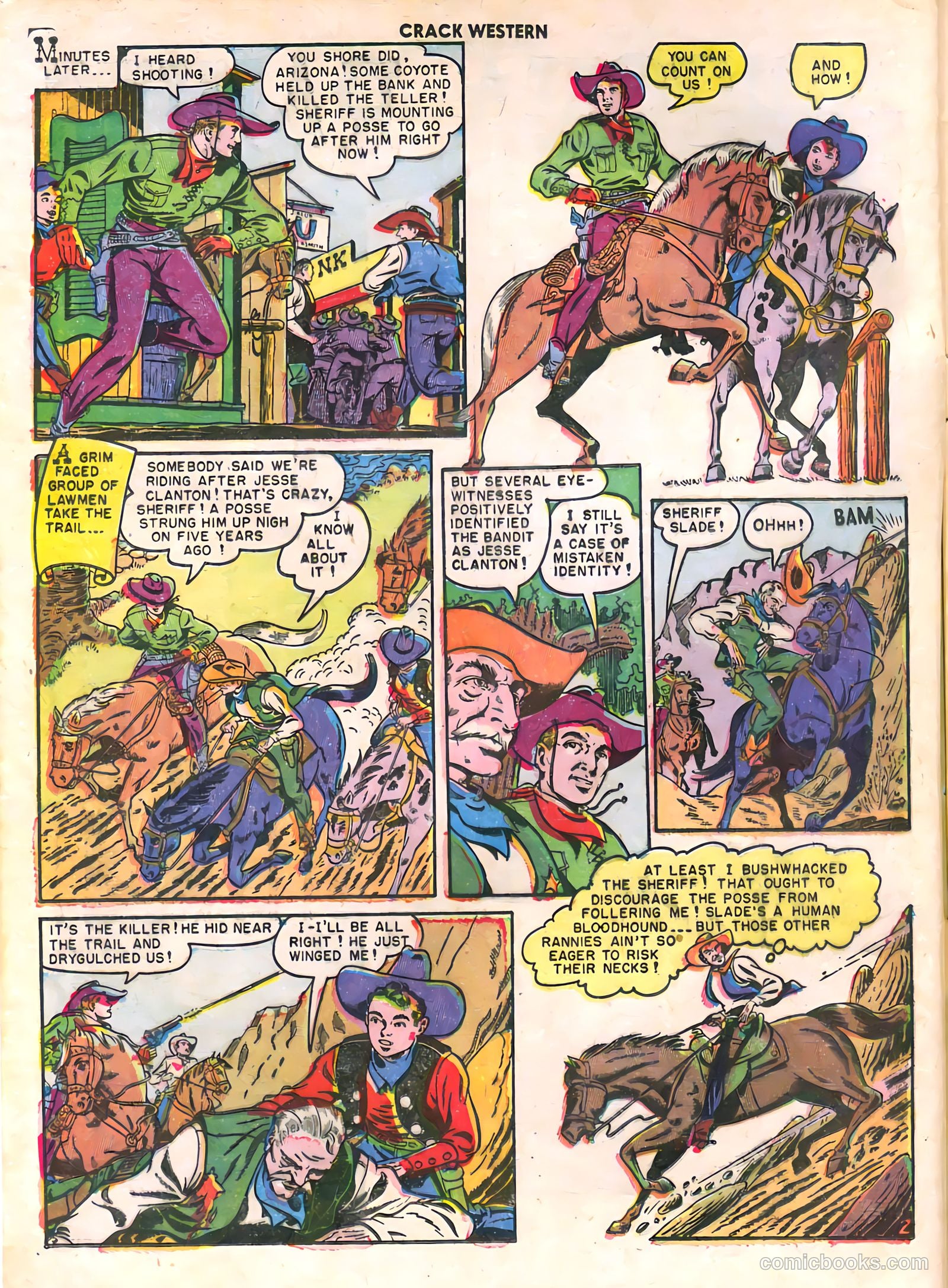 Crack Western #68 (1950) — page 4 of 36