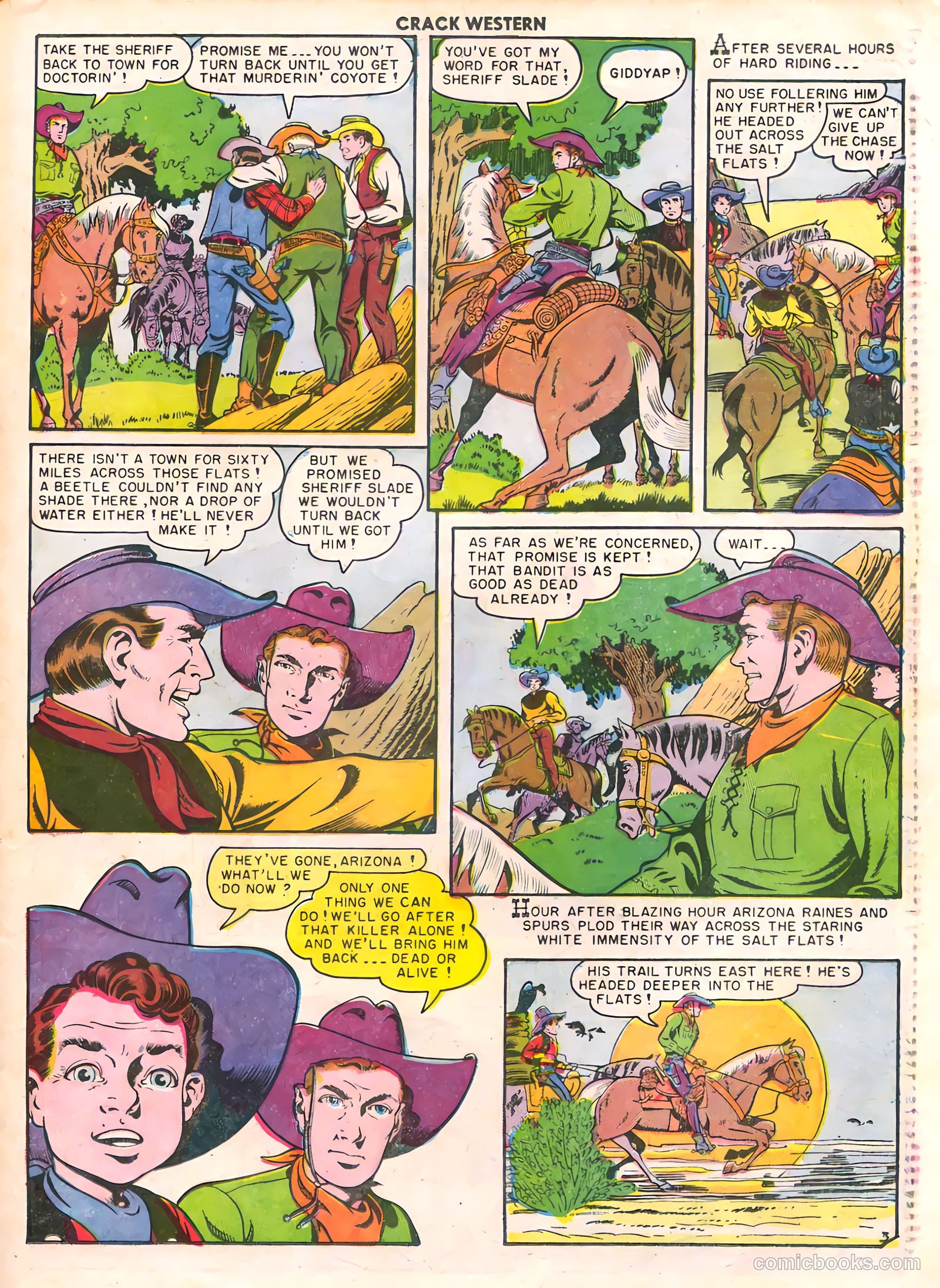 Crack Western #68 (1950) — page 5 of 36